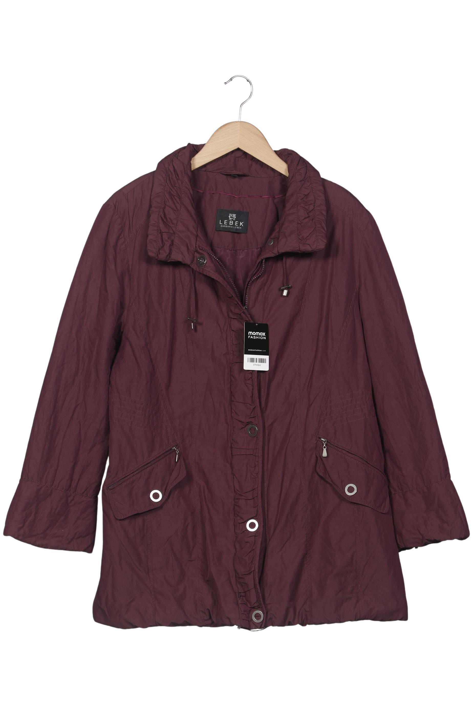 

Lebek Damen Mantel, bordeaux, Gr. 46