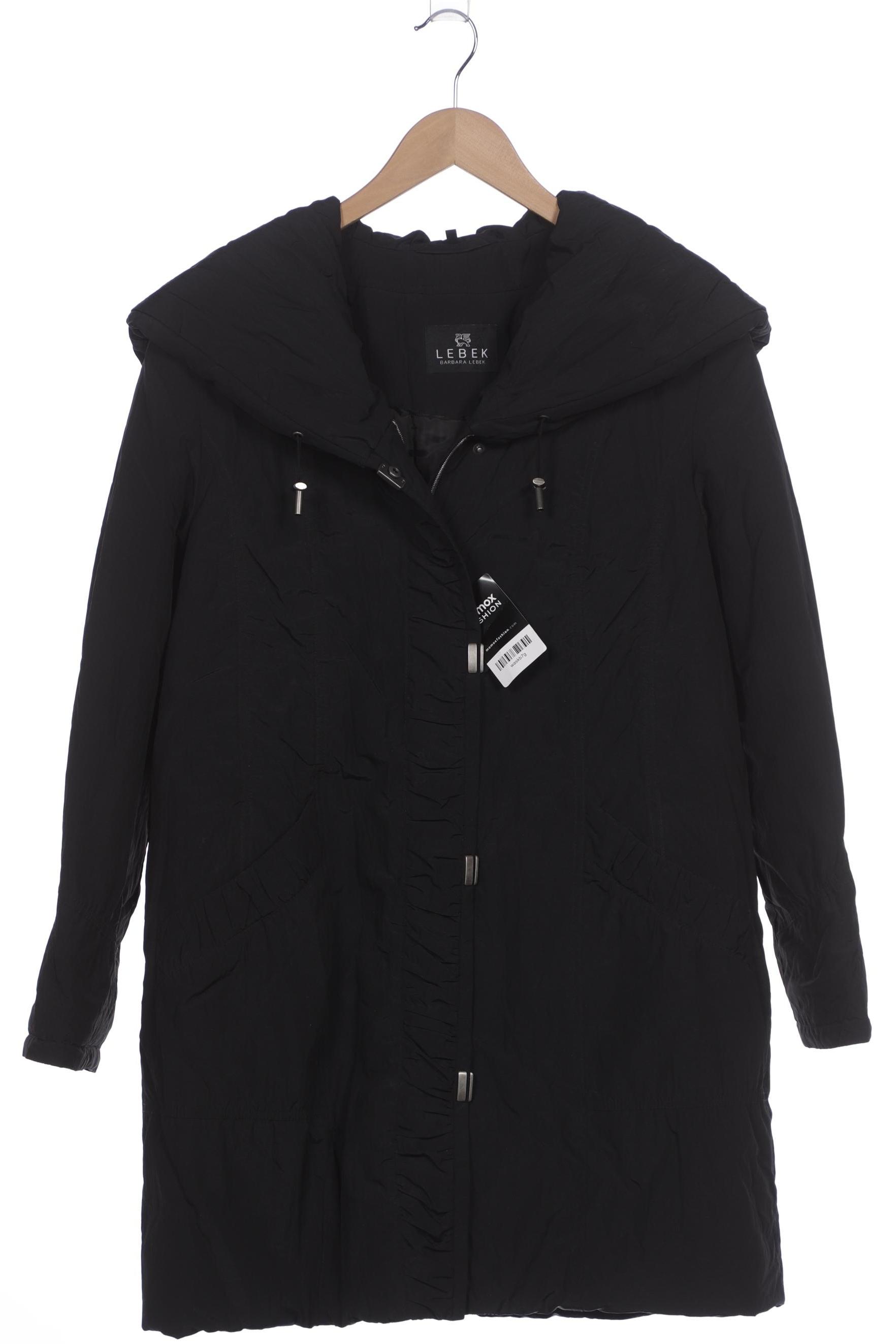 

Lebek Damen Mantel, schwarz, Gr. 42