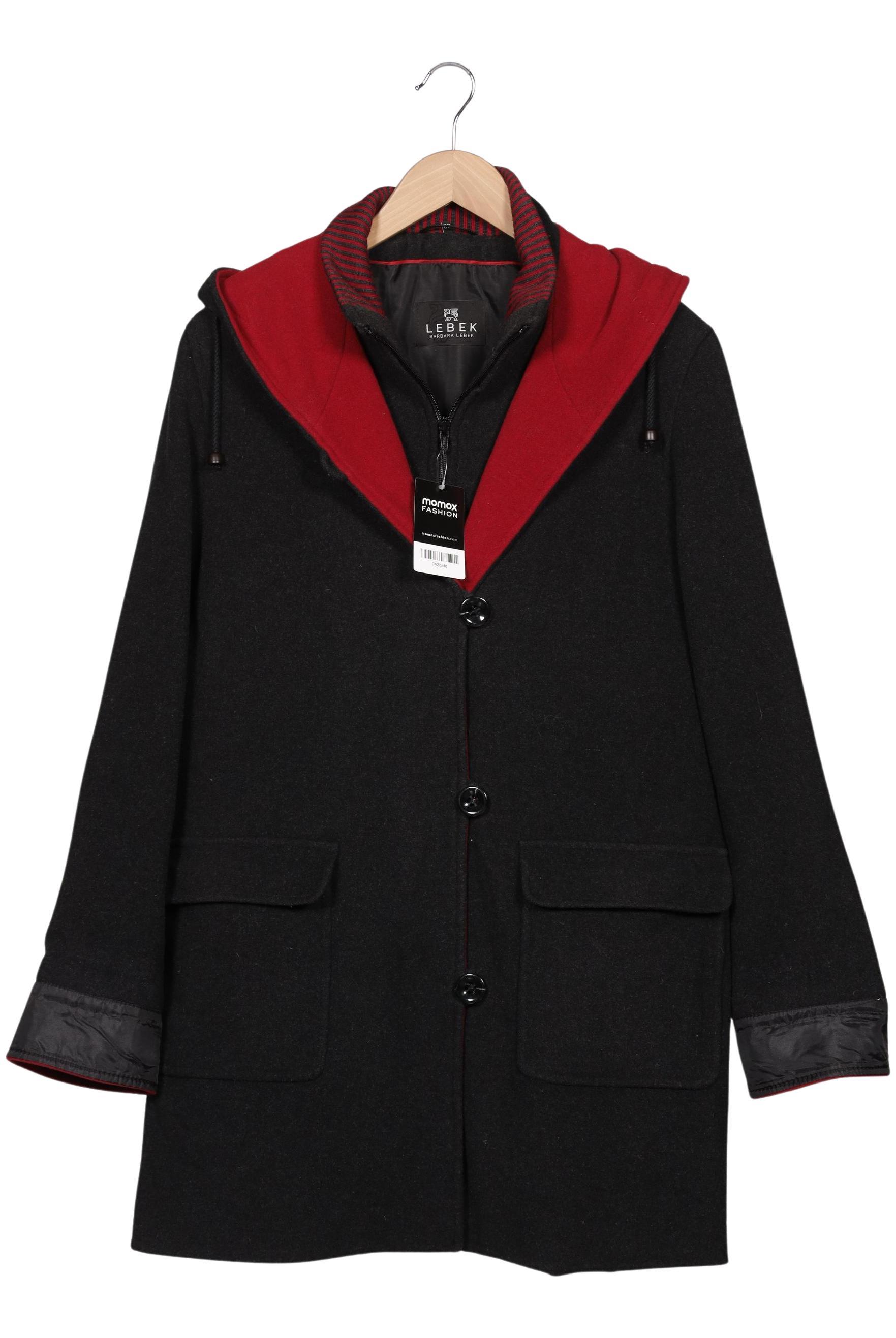 

Lebek Damen Mantel, schwarz, Gr. 42
