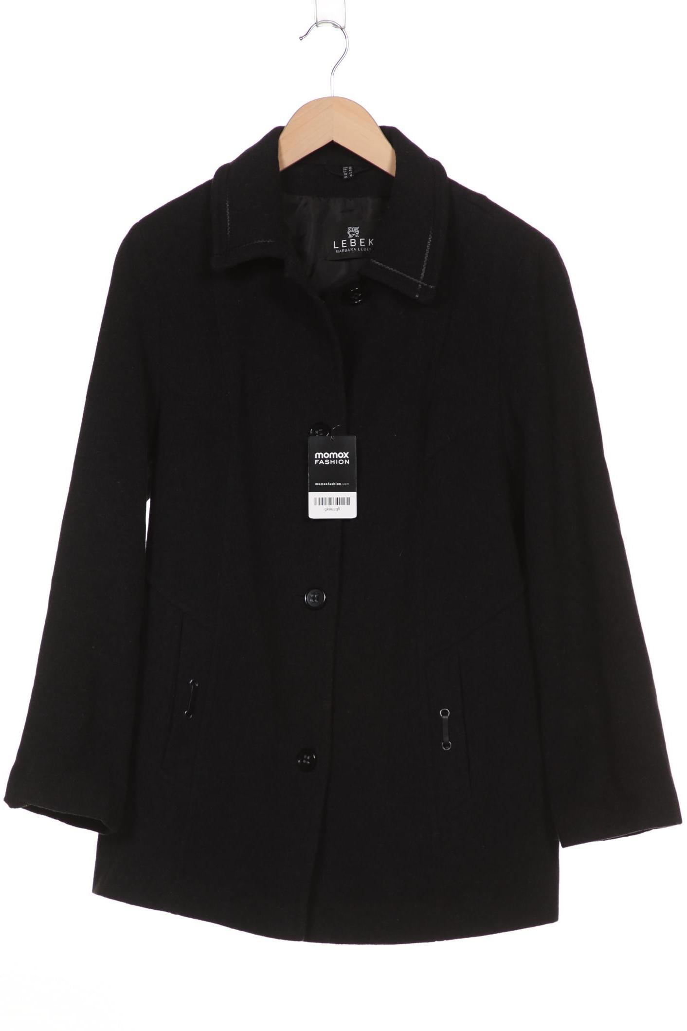 

Lebek Damen Mantel, schwarz, Gr. 38