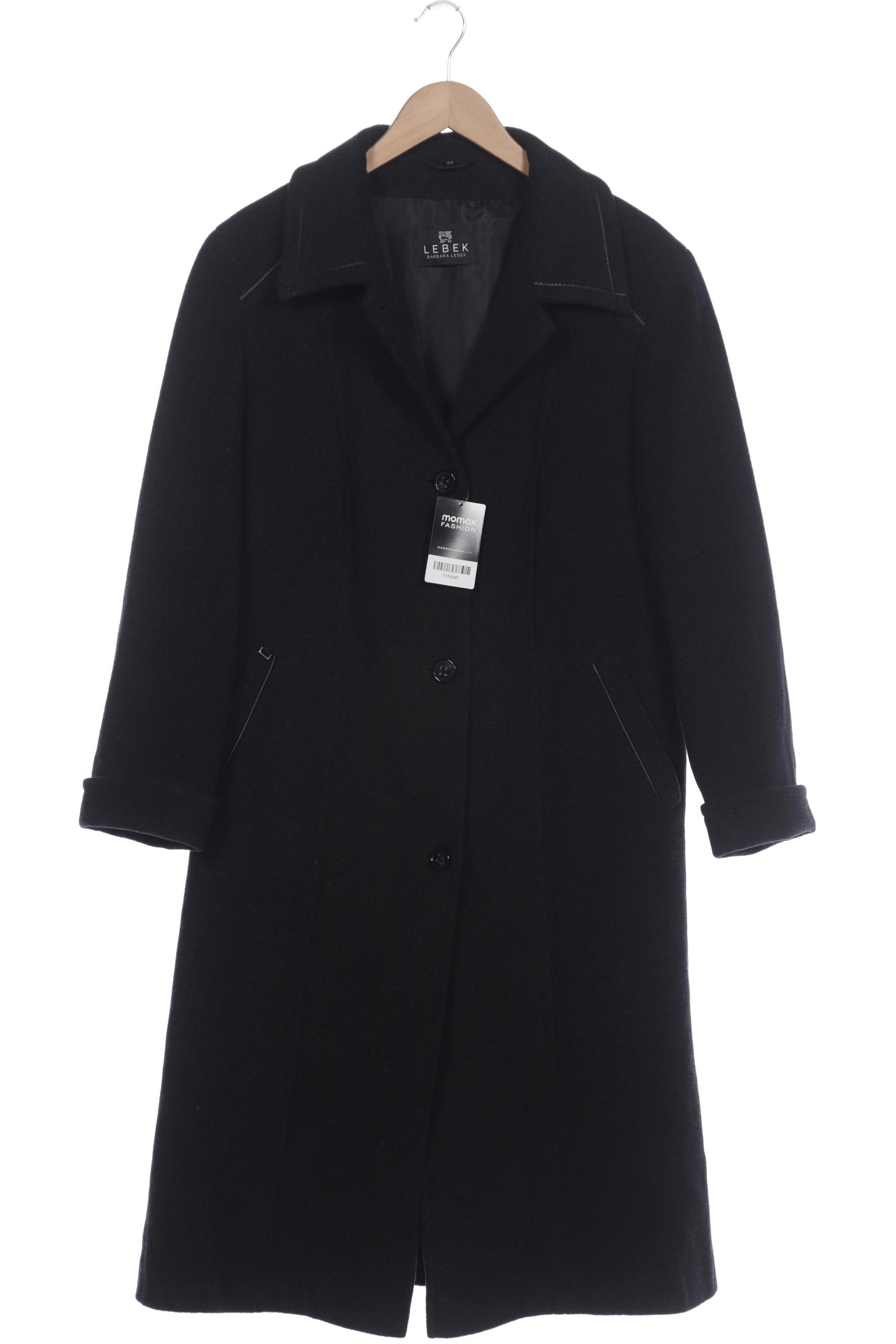 

Lebek Damen Mantel, schwarz, Gr. 23
