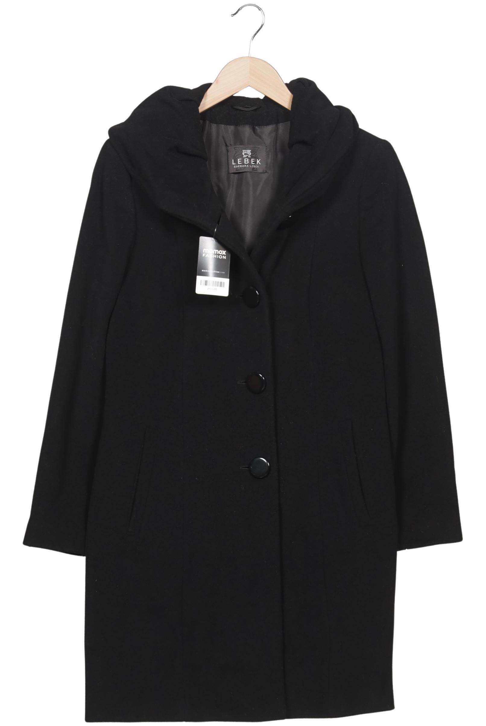 

Lebek Damen Mantel, schwarz, Gr. 38