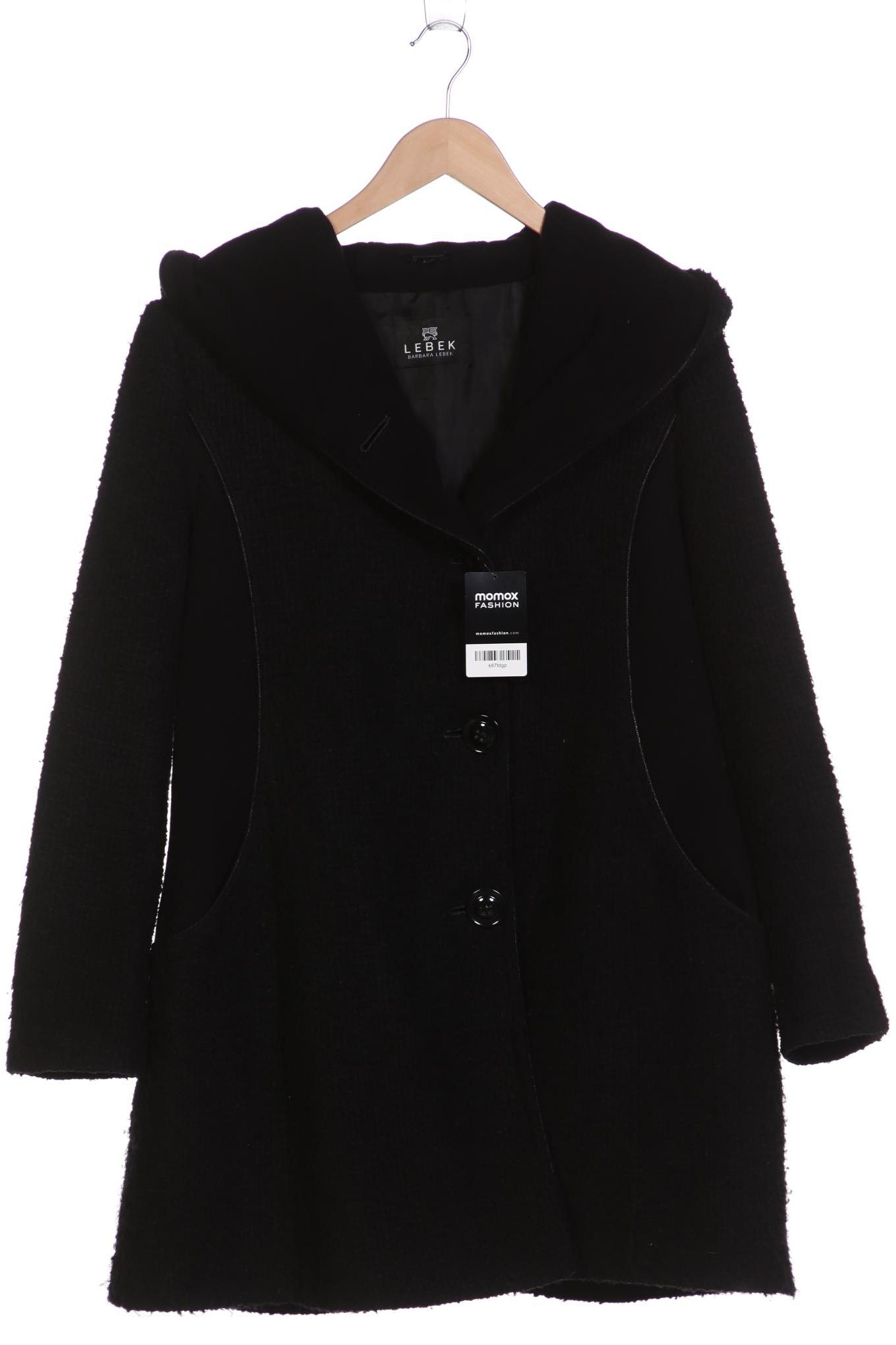 

Lebek Damen Mantel, schwarz