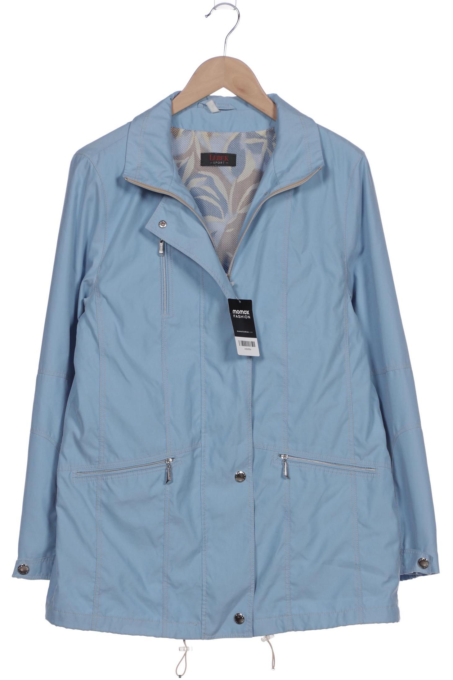 

Lebek Damen Mantel, blau, Gr. 38