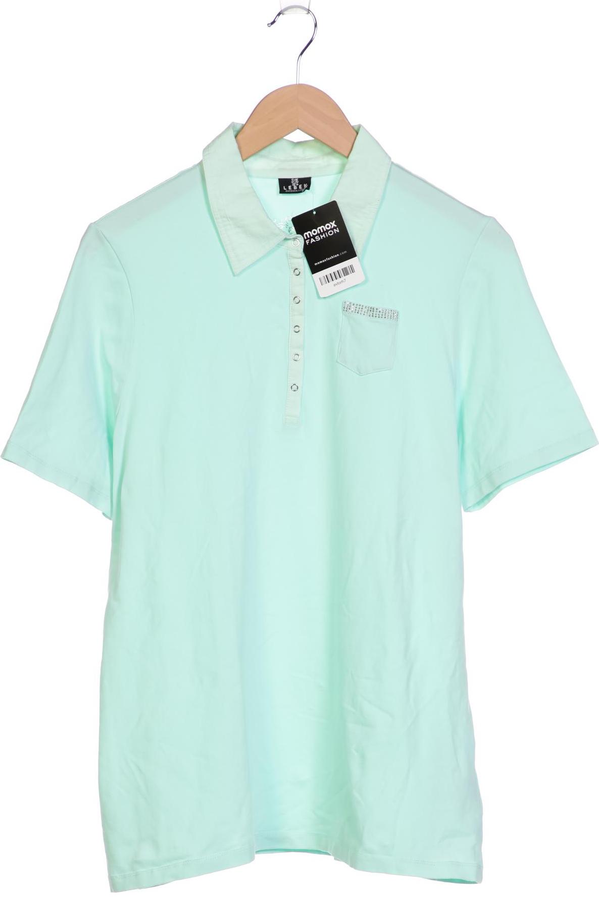 

Lebek Damen Poloshirt, türkis, Gr. 48