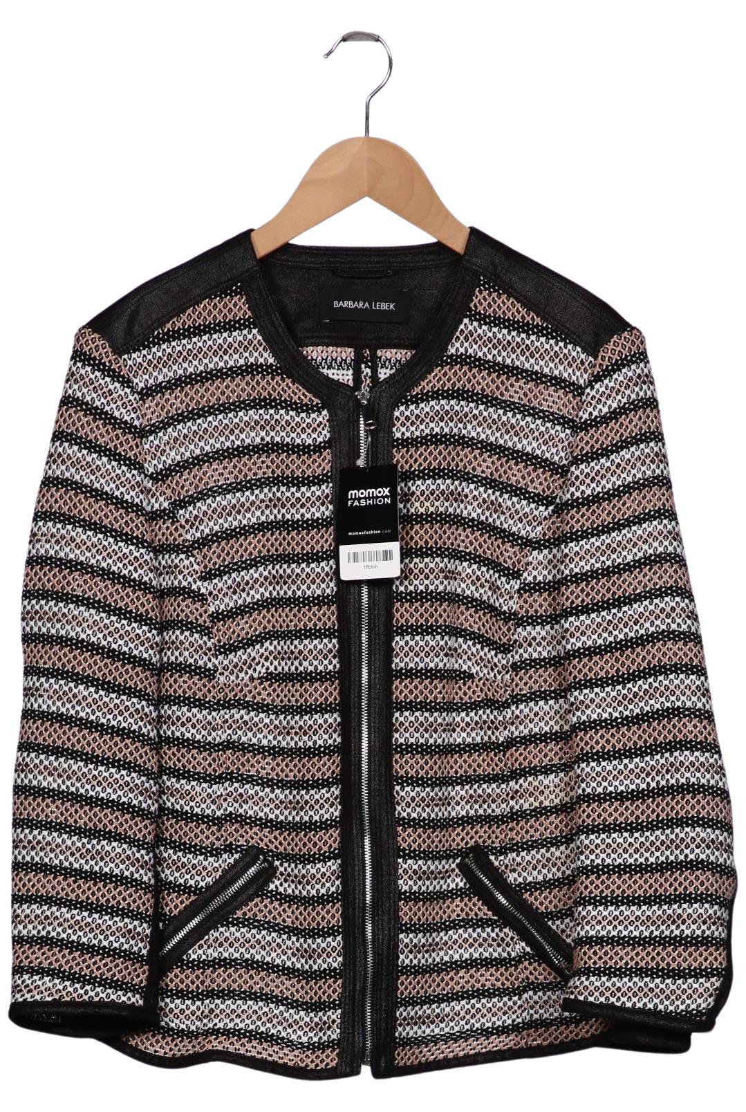 

Lebek Damen Strickjacke, beige, Gr. 44