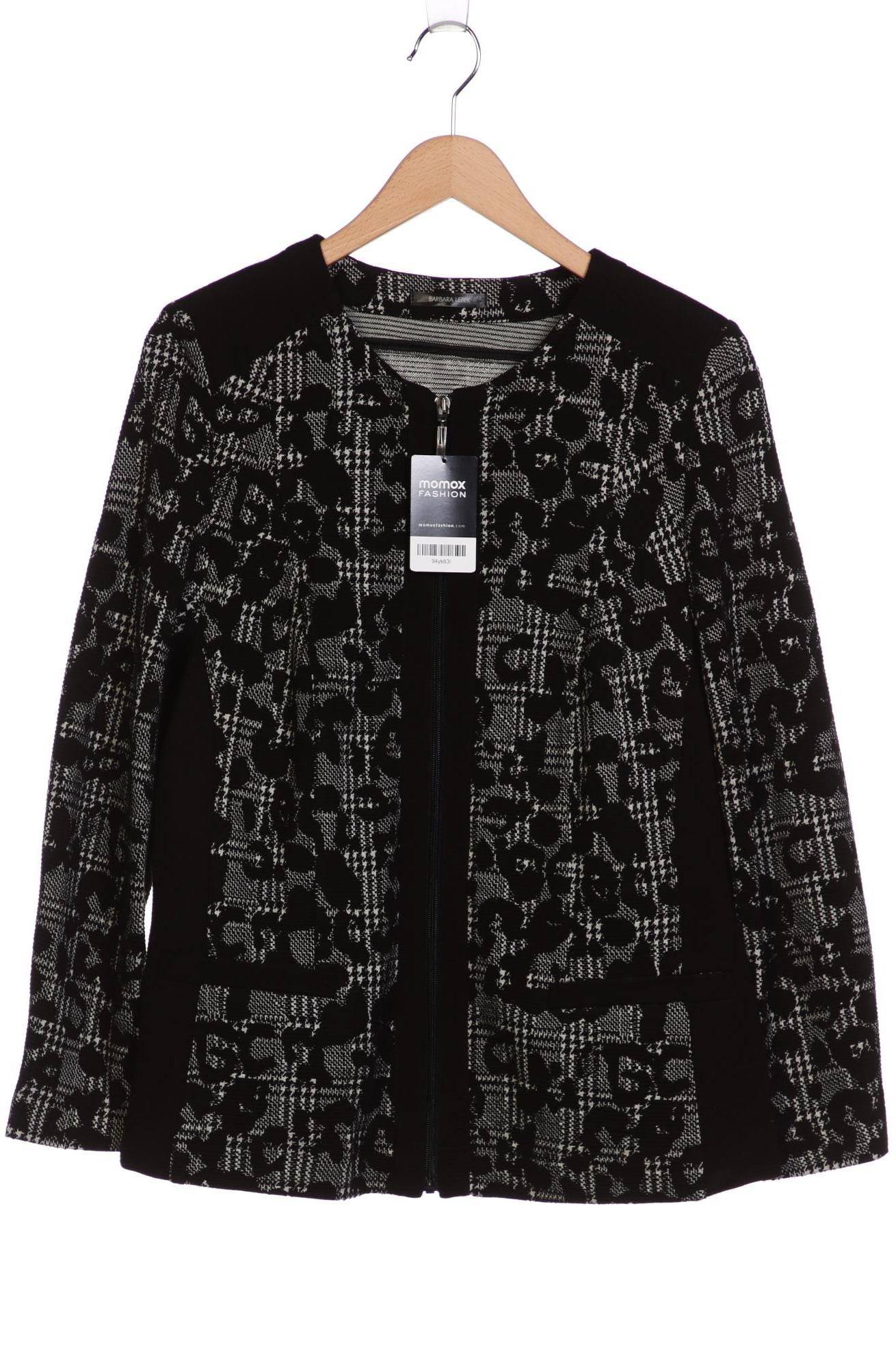 

Lebek Damen Strickjacke, schwarz, Gr. 44