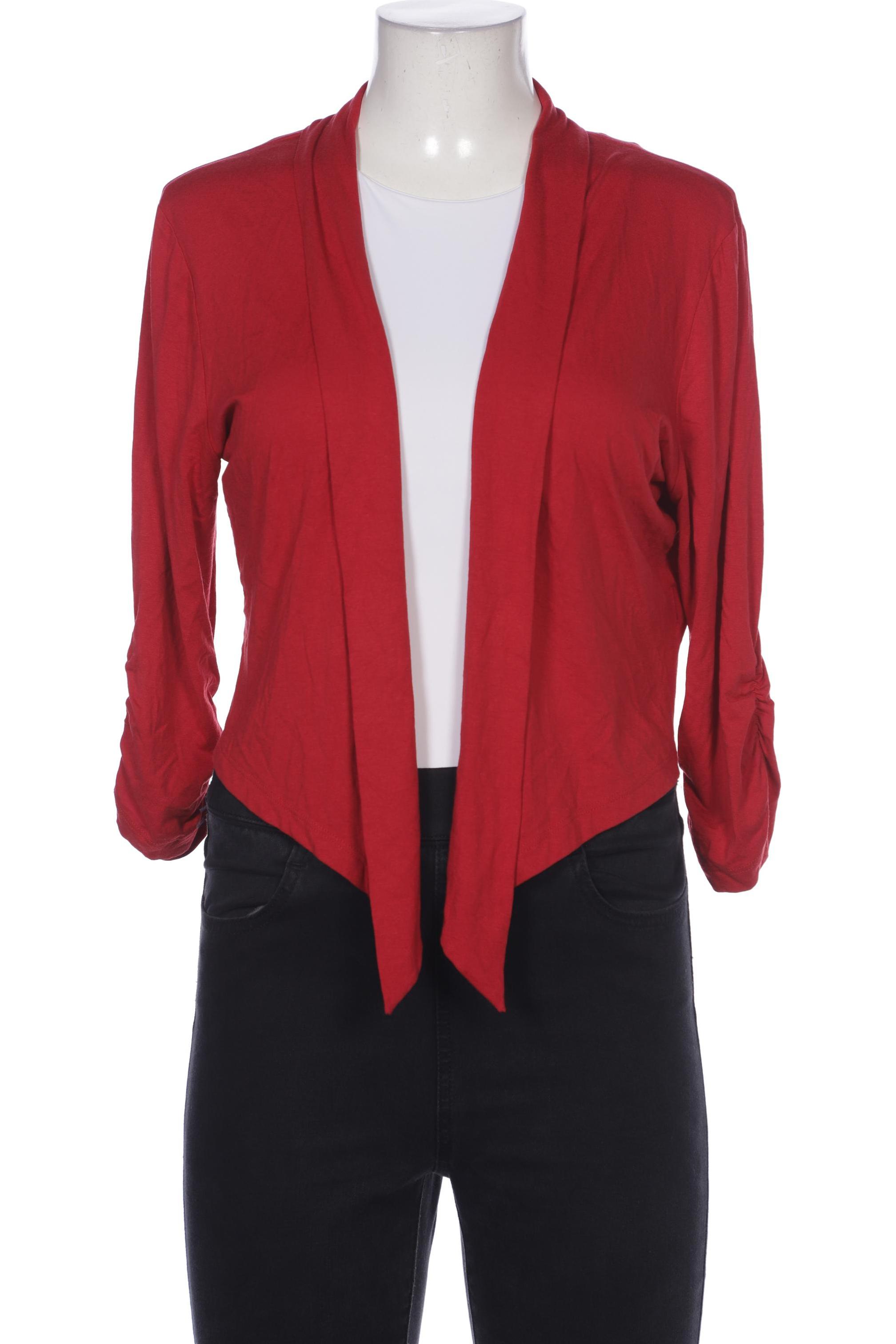 

Lebek Damen Strickjacke, rot, Gr. 40