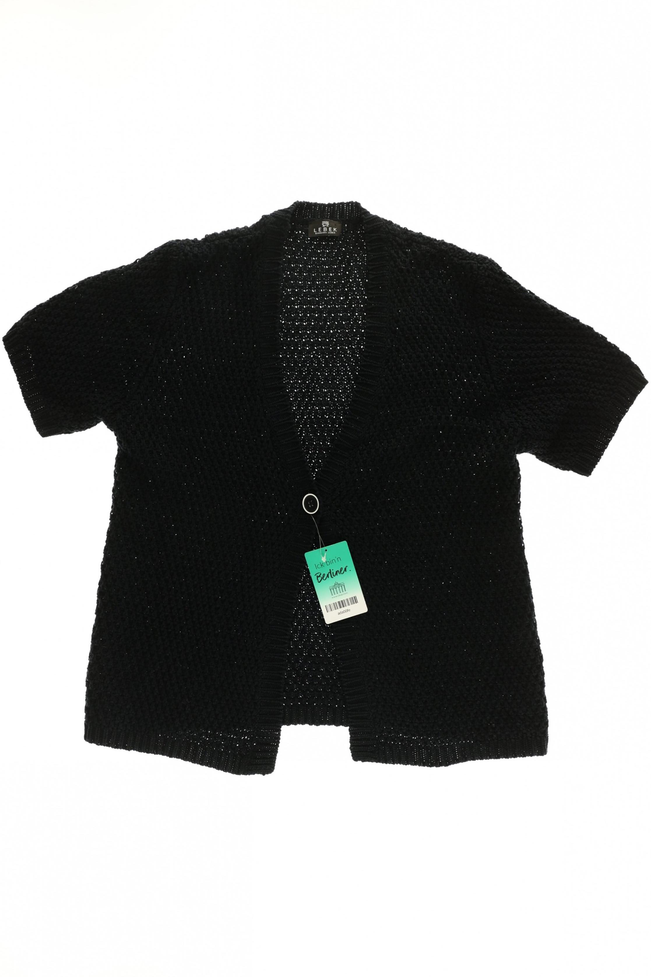 

Lebek Damen Strickjacke, blau, Gr. 38