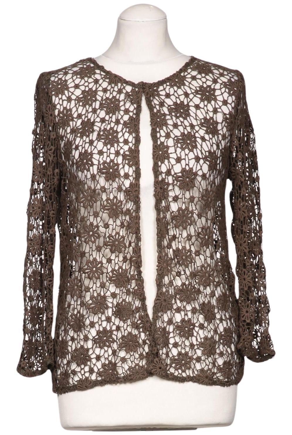 

Lebek Damen Strickjacke, braun, Gr. 38