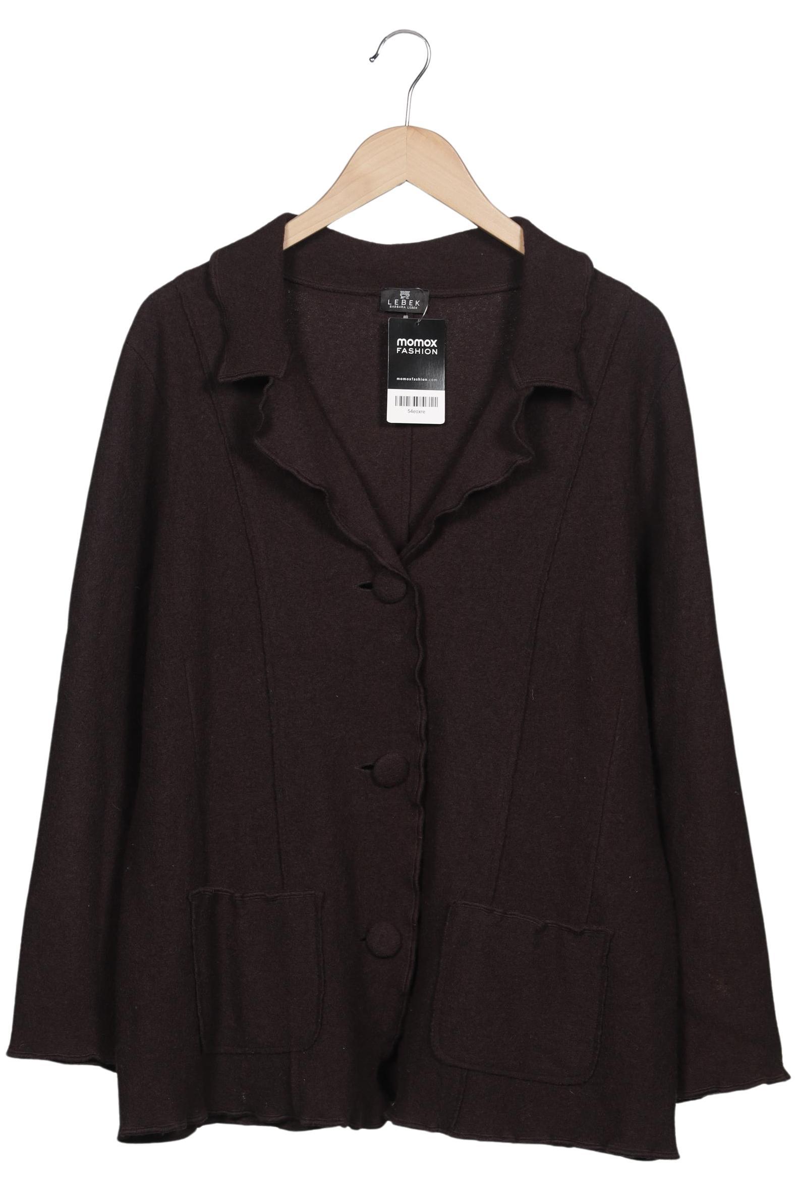 

Lebek Damen Strickjacke, braun, Gr. 44