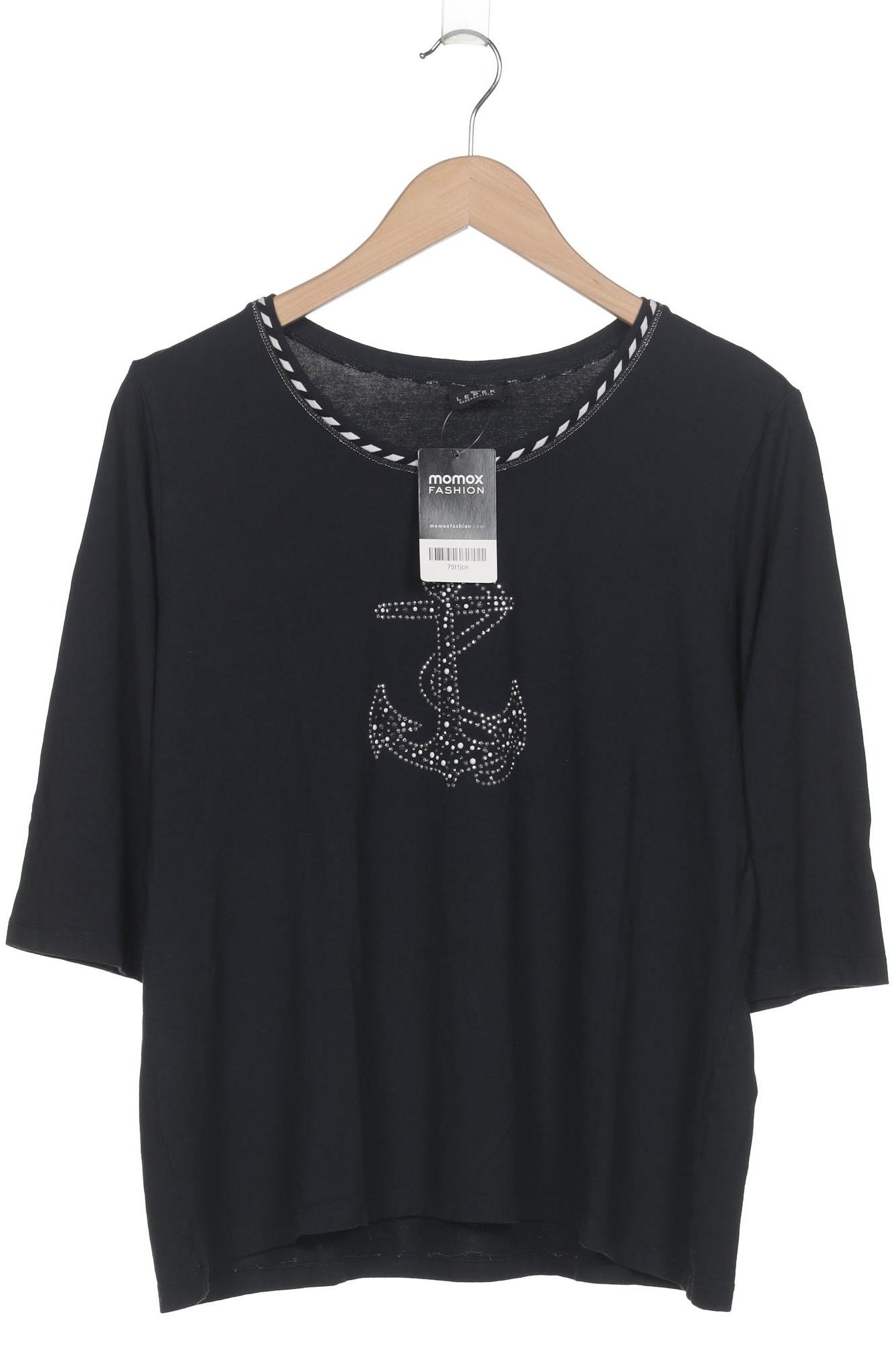 

Lebek Damen T-Shirt, marineblau, Gr. 44
