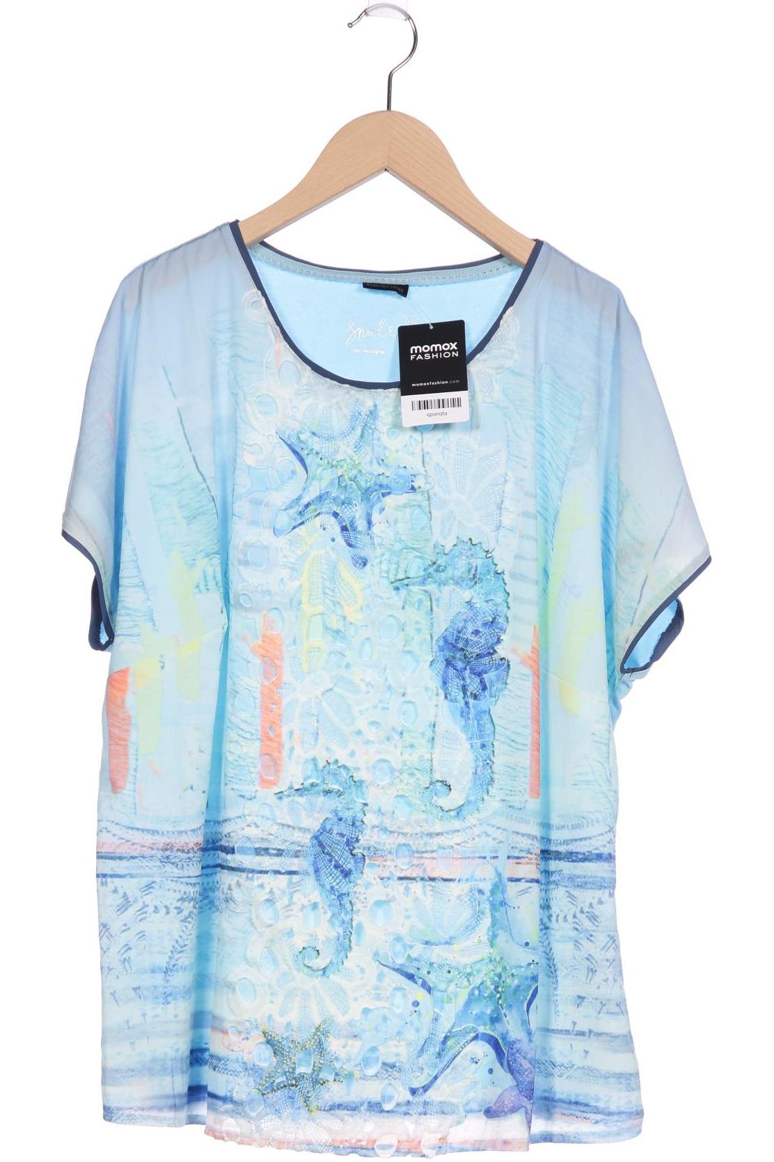 

Lebek Damen T-Shirt, blau, Gr. 44