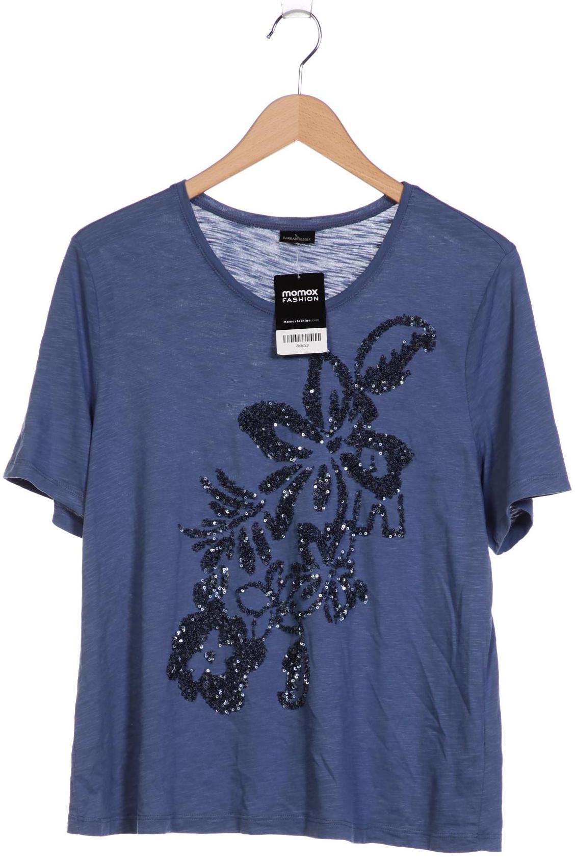 

Lebek Damen T-Shirt, blau, Gr. 44