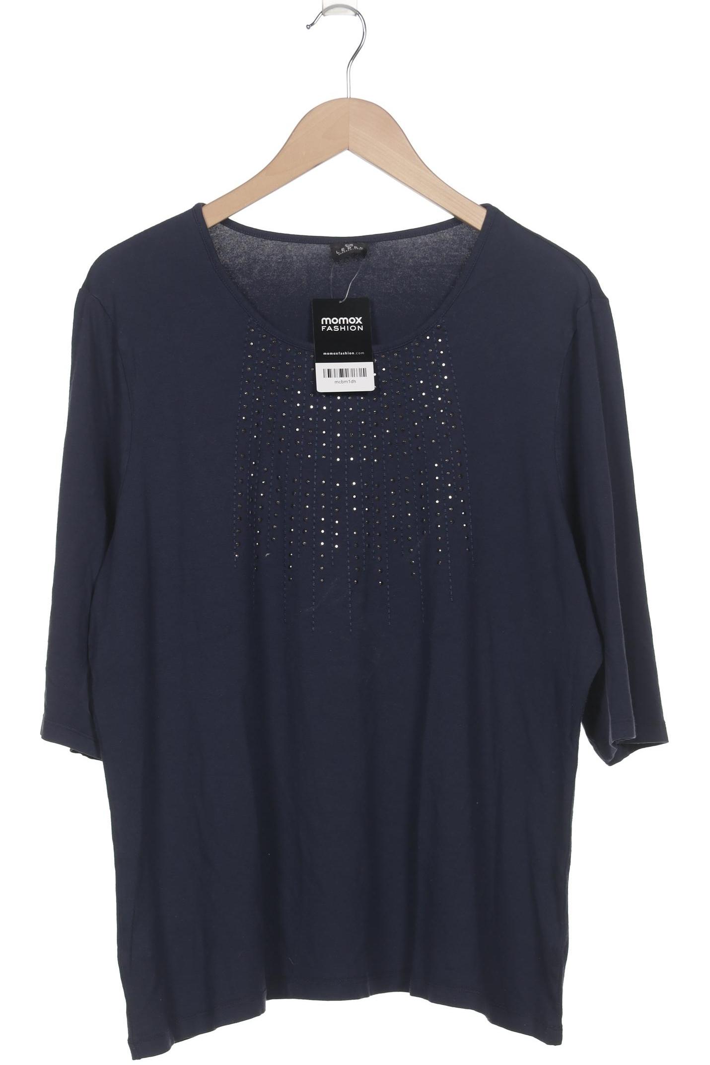 

Lebek Damen T-Shirt, blau, Gr. 52