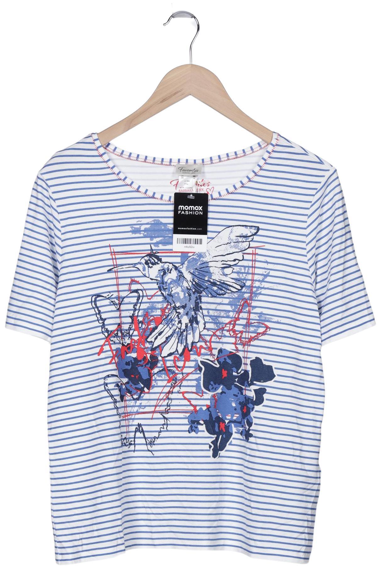

Lebek Damen T-Shirt, blau, Gr. 42