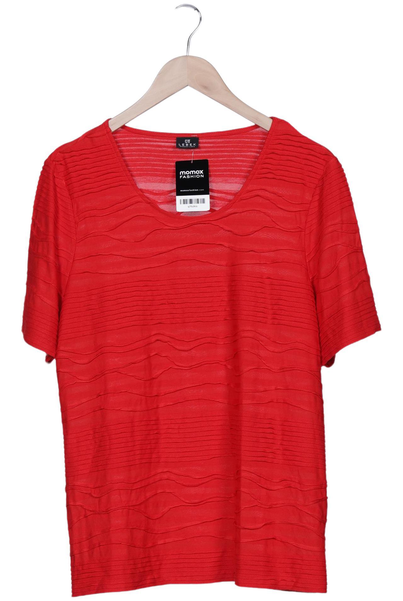

Lebek Damen T-Shirt, rot, Gr. 44