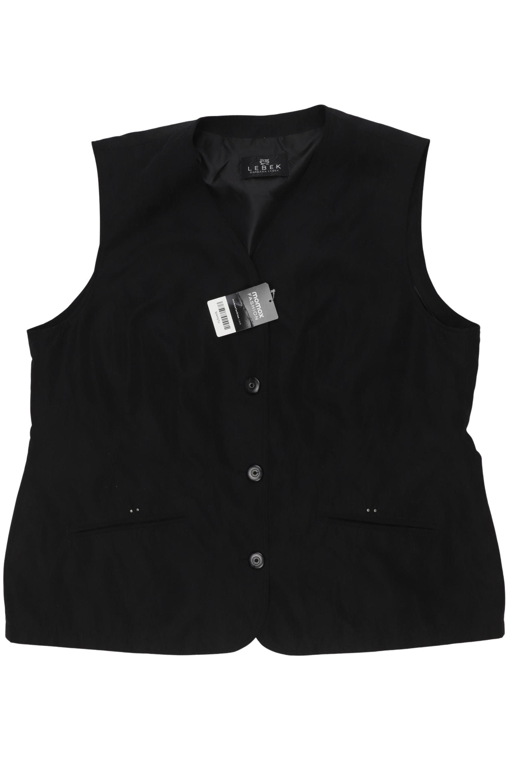 

Lebek Damen Weste, schwarz, Gr. 48