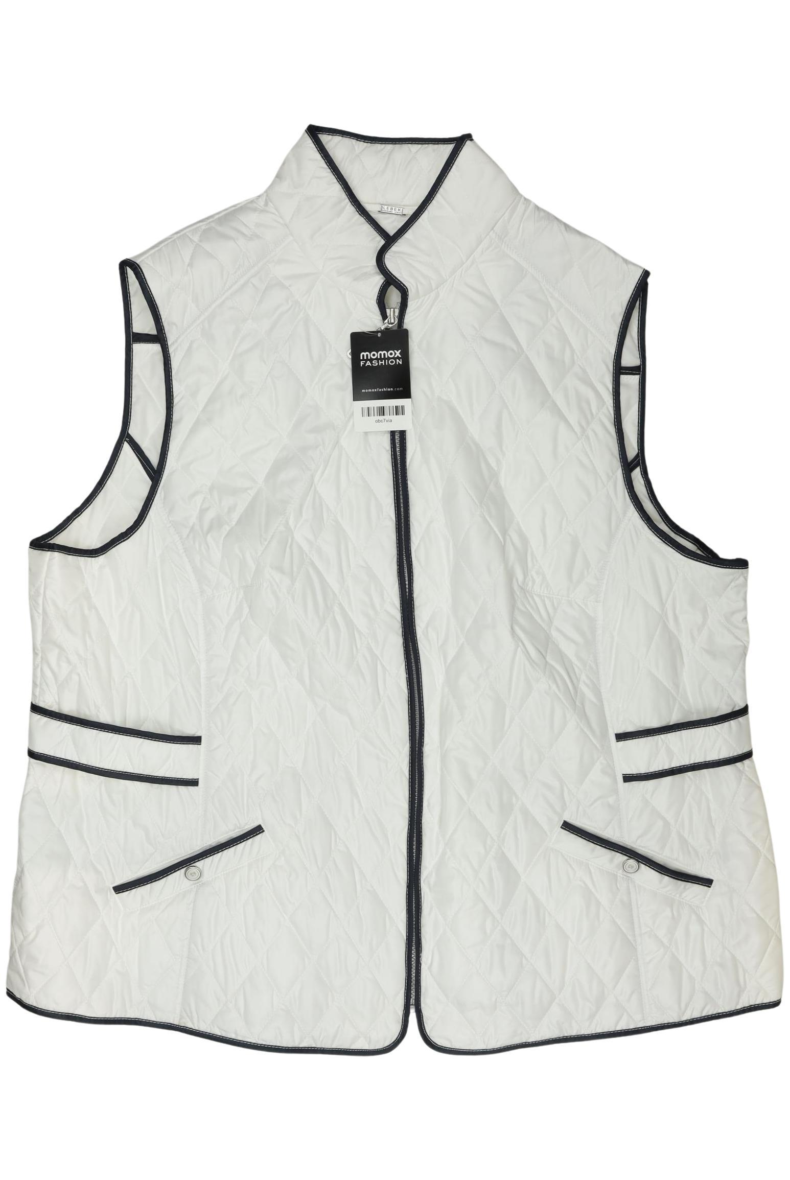 

Lebek Damen Weste, weiß, Gr. 50