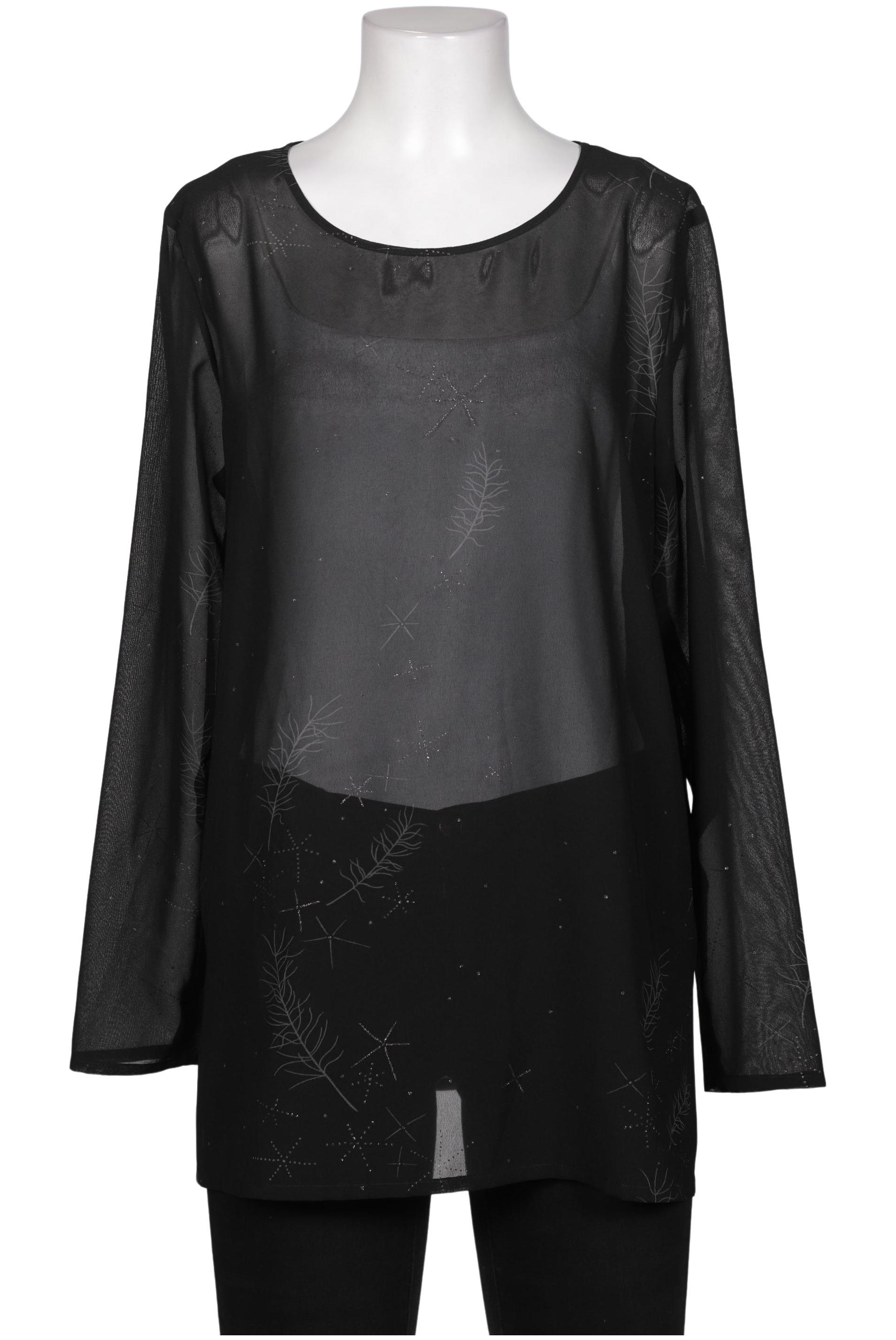 

Lecomte Damen Bluse, schwarz, Gr. 38