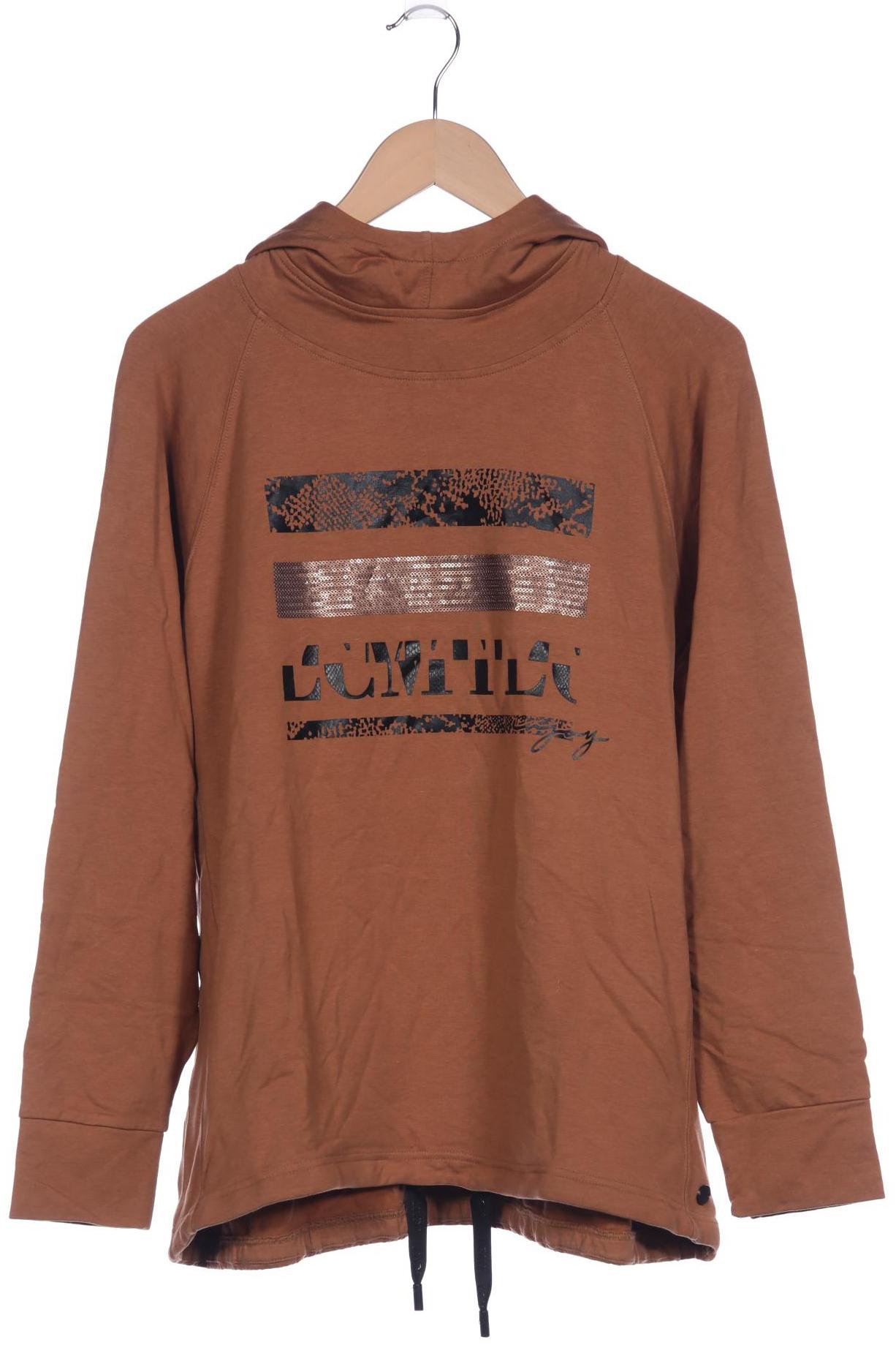 

Lecomte Damen Kapuzenpullover, braun, Gr. 48
