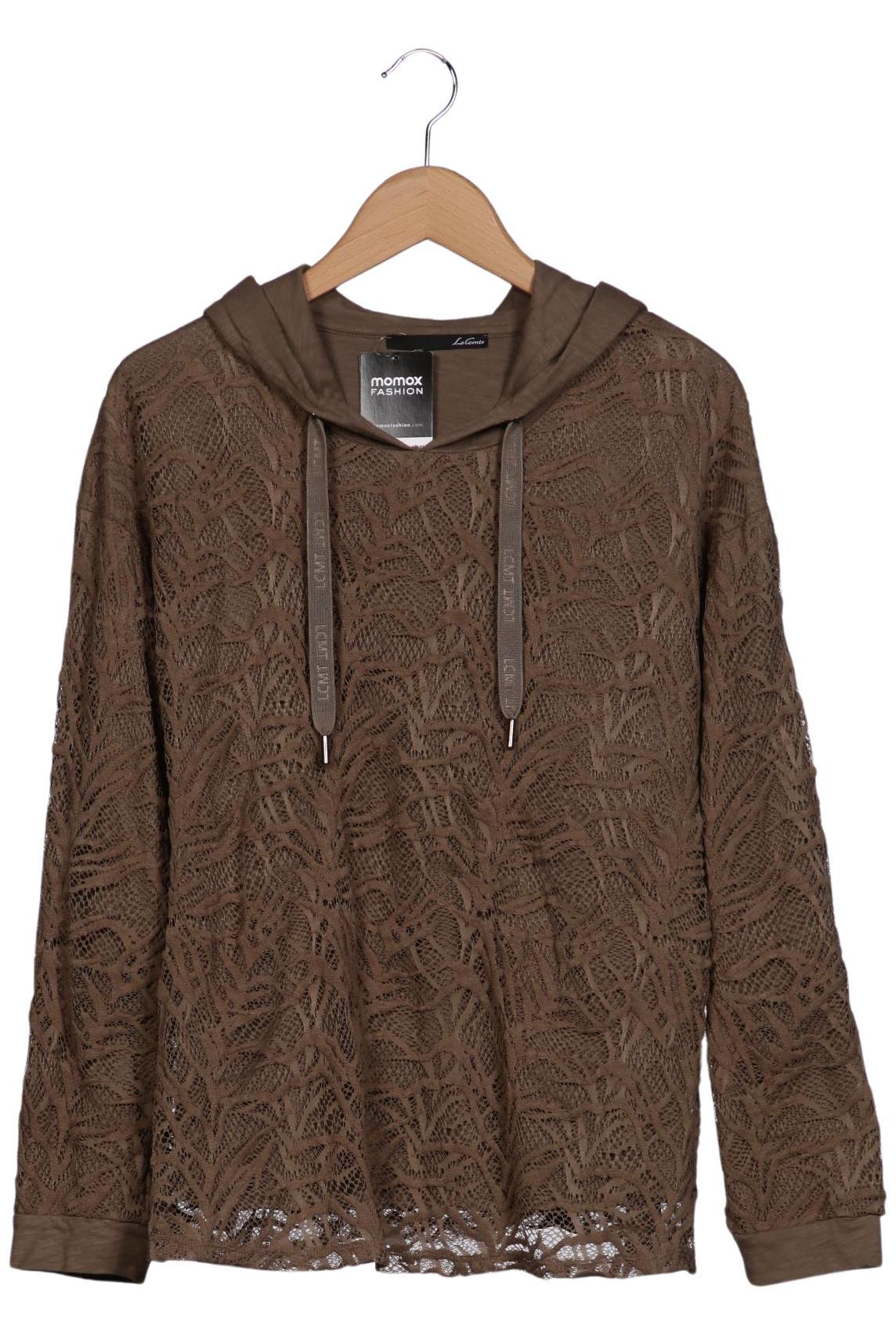 

Lecomte Damen Kapuzenpullover, braun, Gr. 44