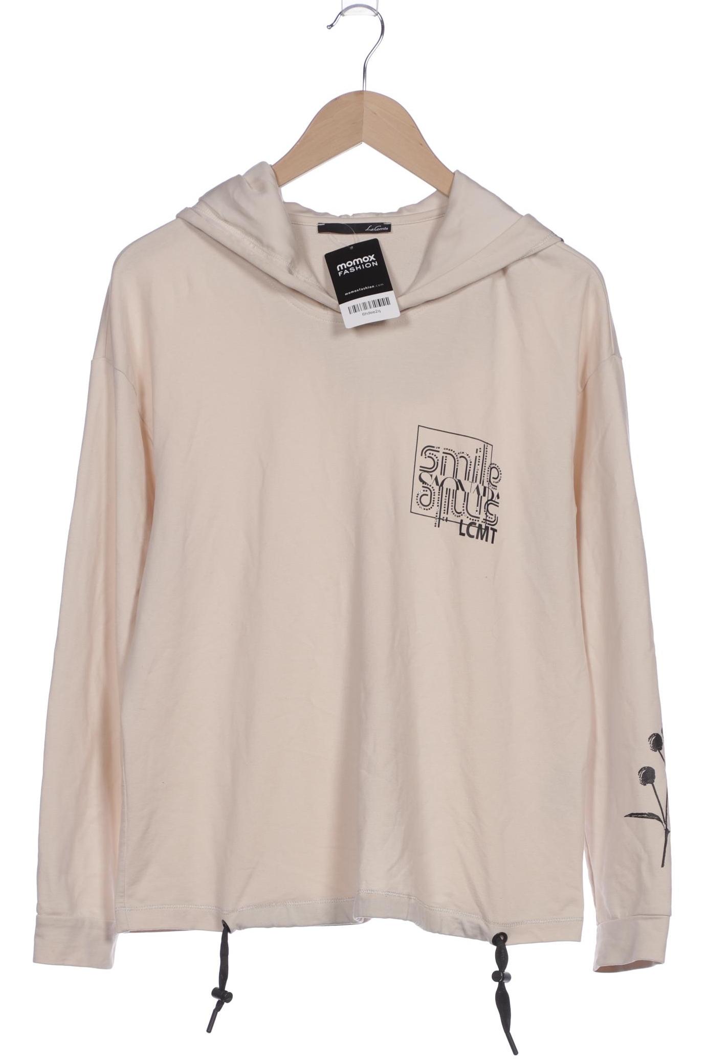 

Lecomte Damen Kapuzenpullover, beige, Gr. 40