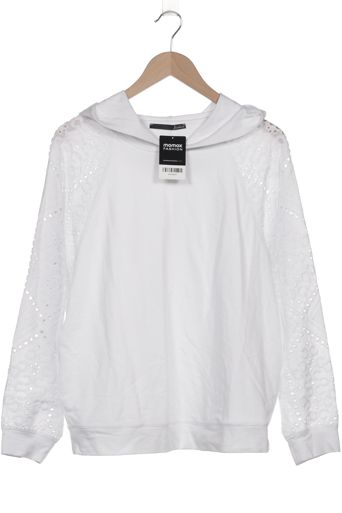 

Lecomte Damen Kapuzenpullover, weiß, Gr. 42