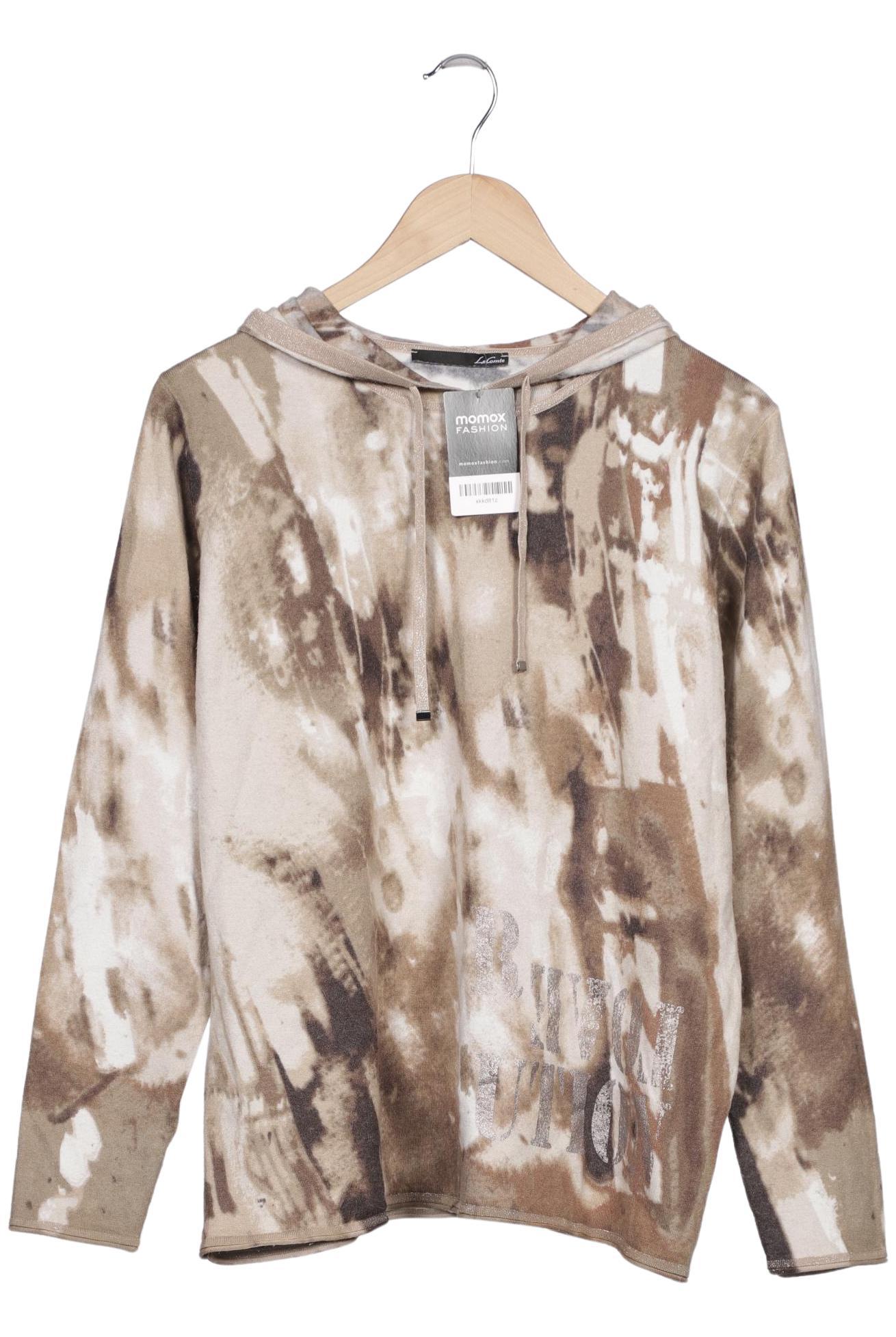 

Lecomte Damen Kapuzenpullover, beige, Gr. 42