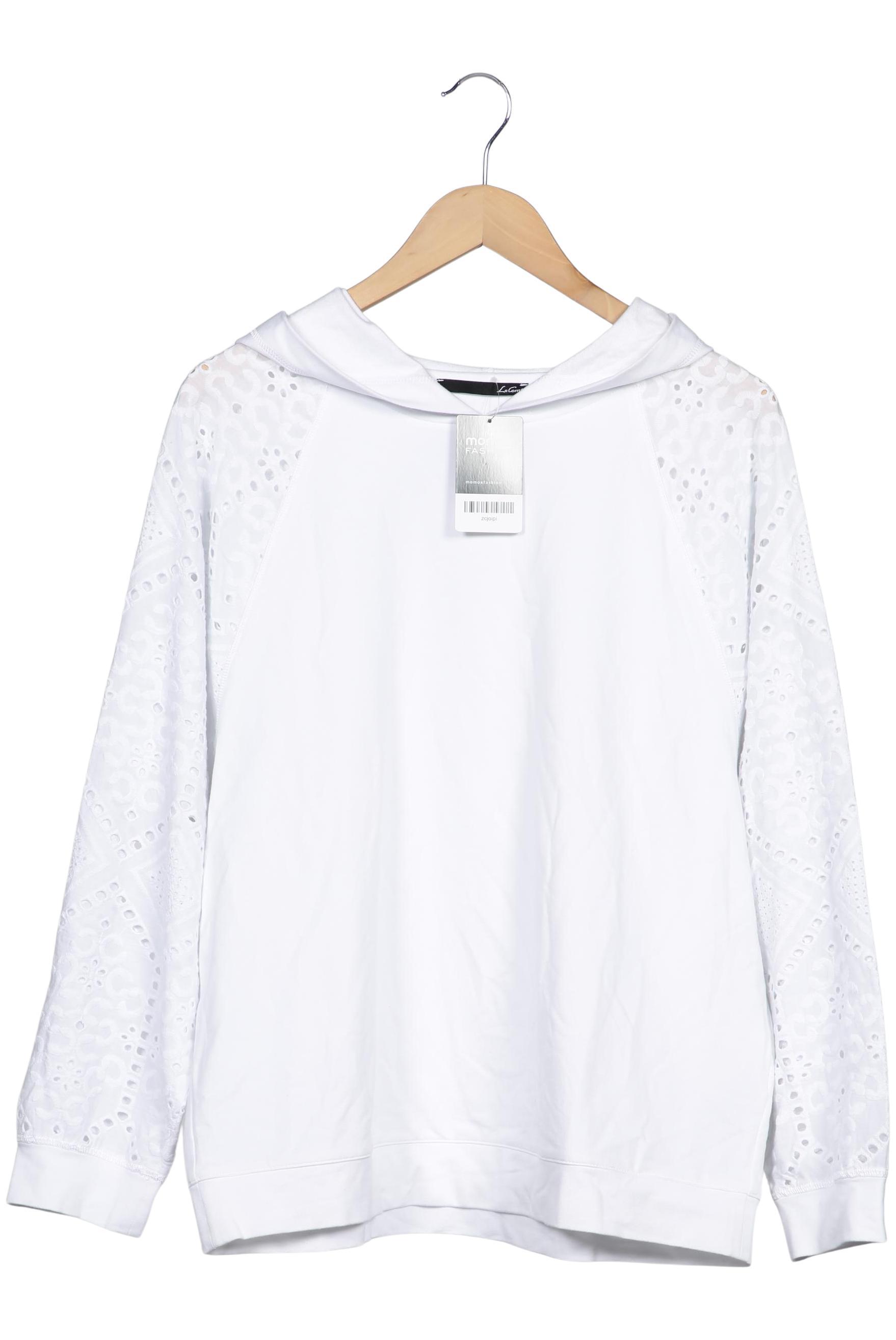 

Lecomte Damen Kapuzenpullover, weiß, Gr. 46