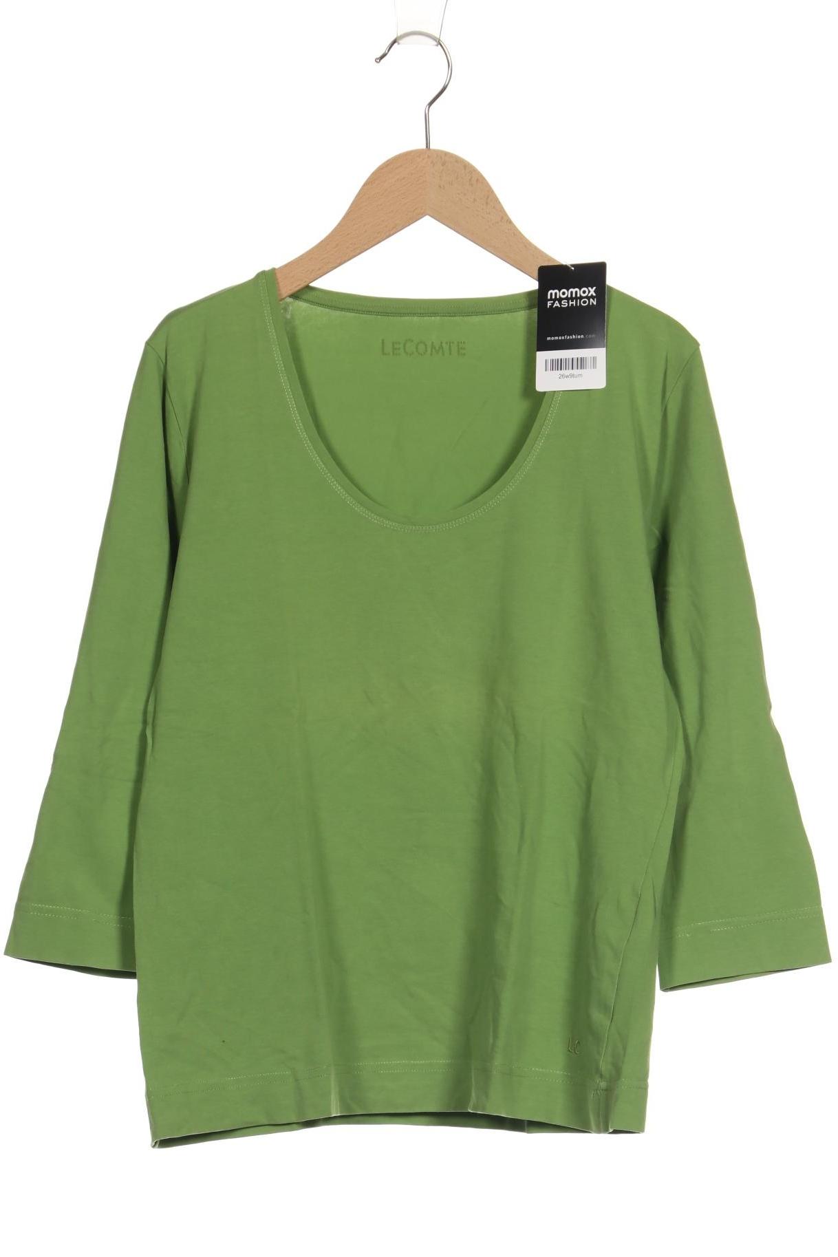 

Lecomte Damen Langarmshirt, grün, Gr. 42