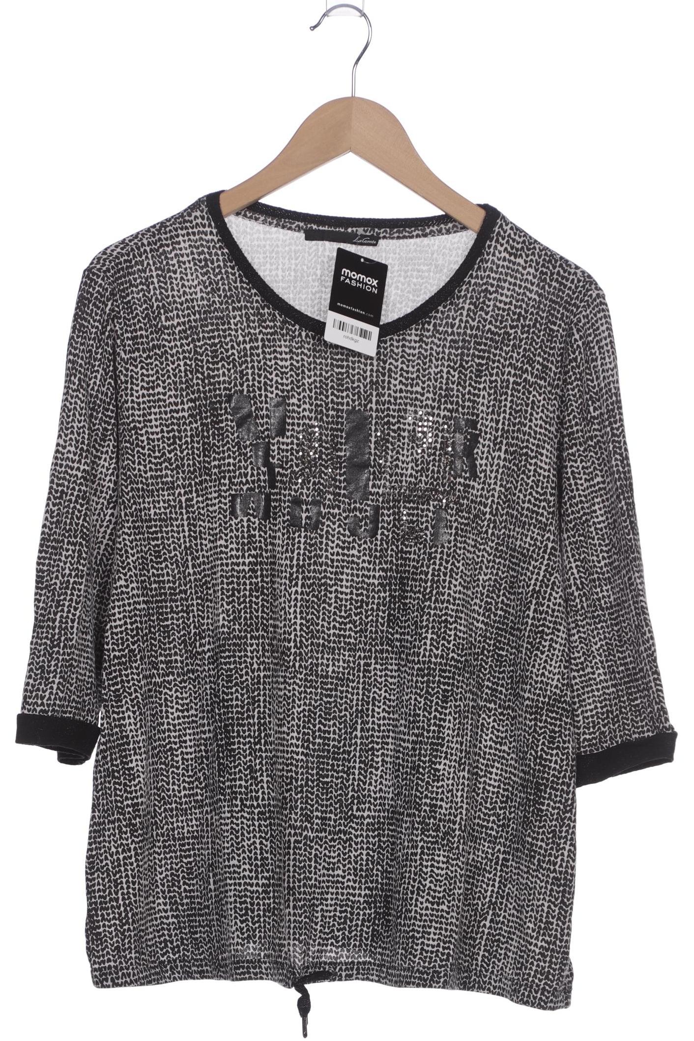 

Lecomte Damen Langarmshirt, schwarz, Gr. 48