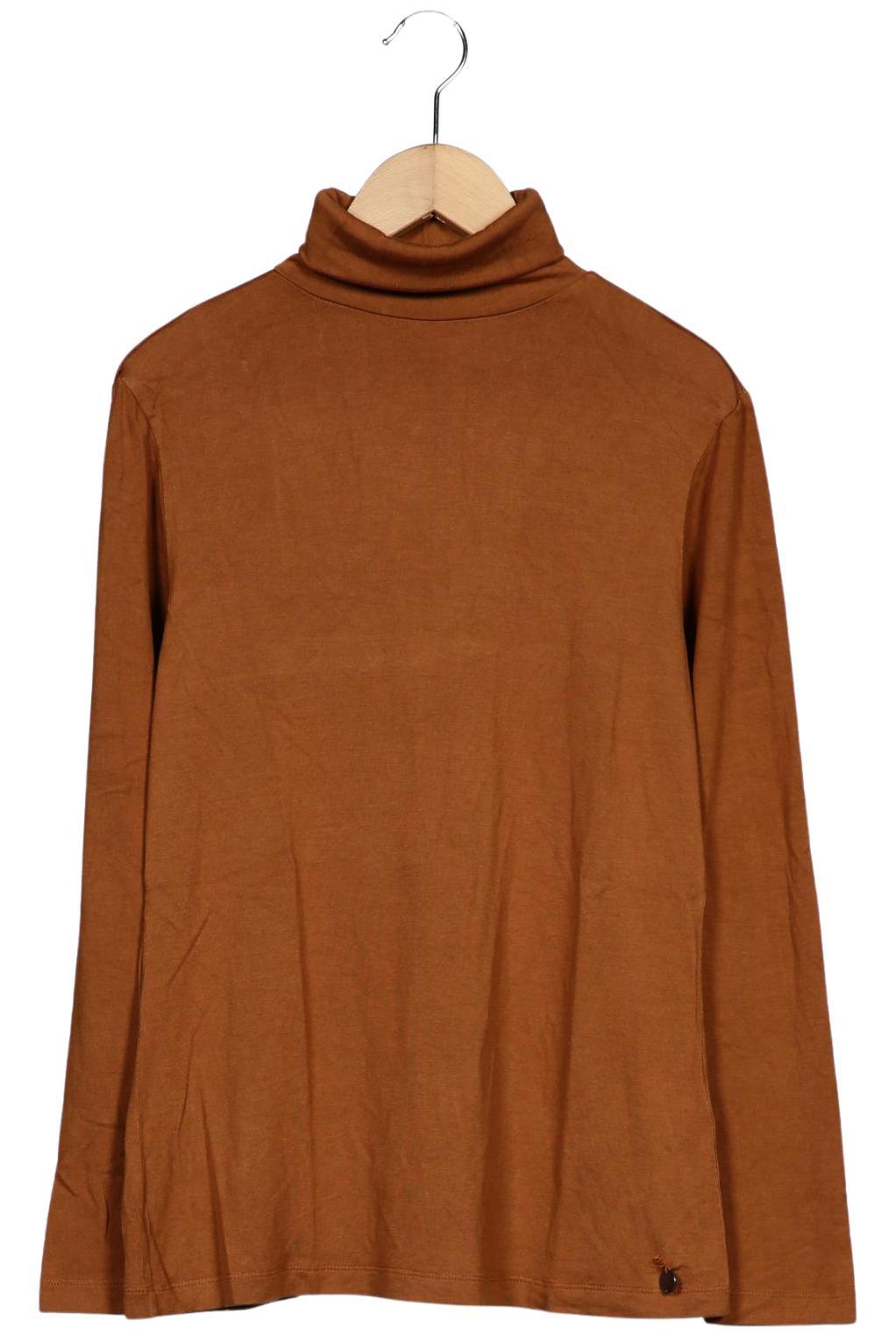 

Lecomte Damen Langarmshirt, braun, Gr. 40