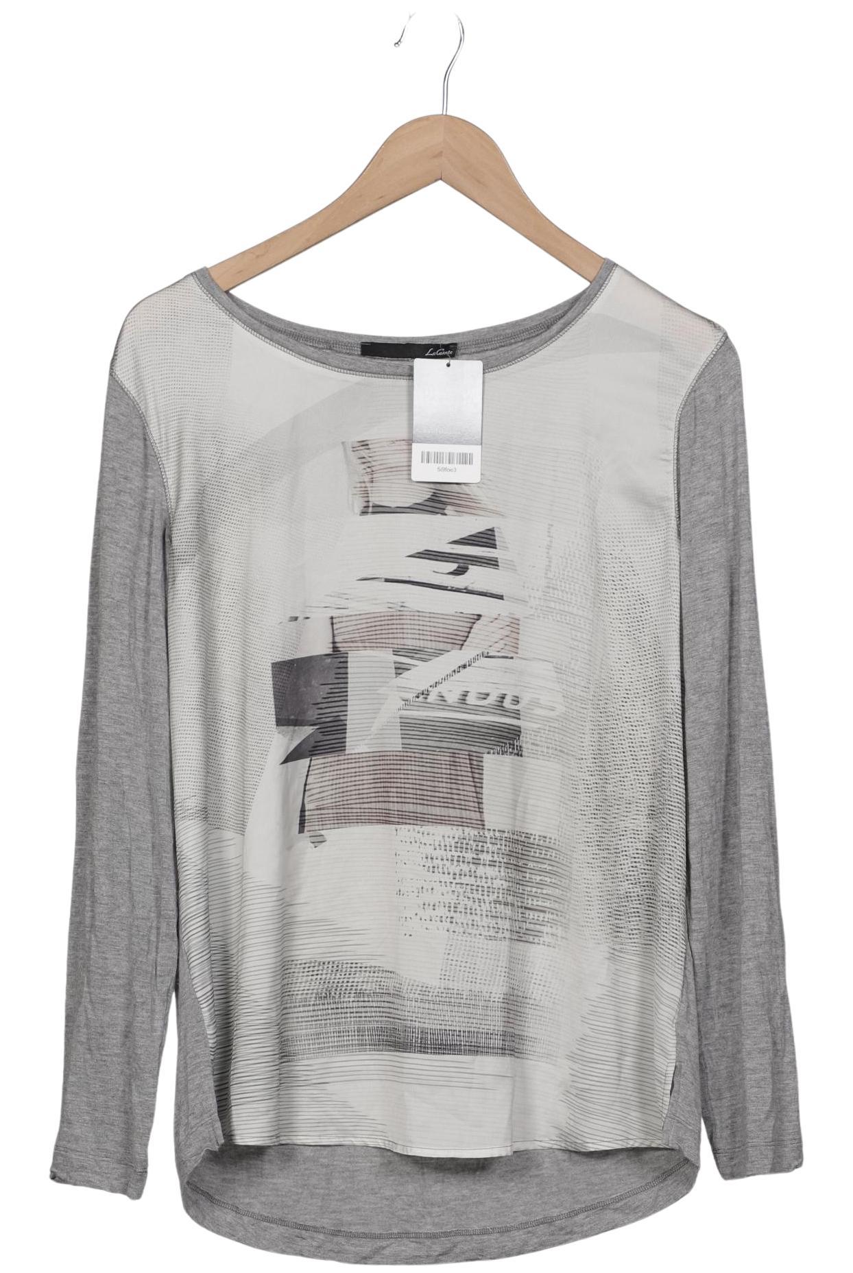 

Lecomte Damen Langarmshirt, grau, Gr. 42