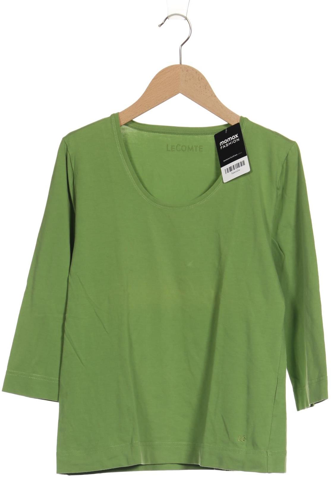 

Lecomte Damen Langarmshirt, grün, Gr. 40