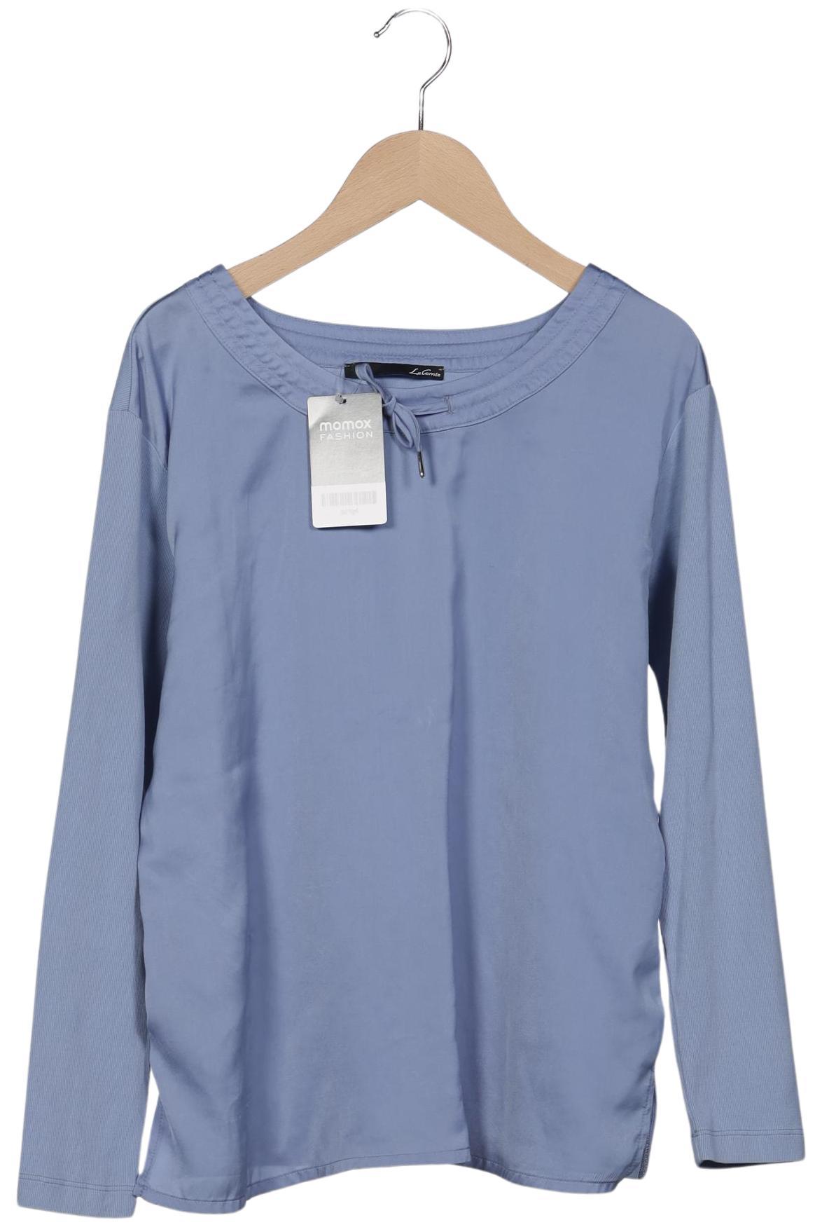 

Lecomte Damen Langarmshirt, blau, Gr. 38