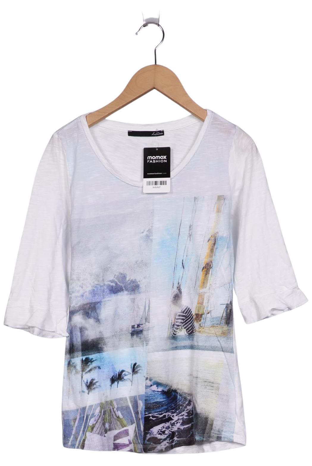 

Lecomte Damen Langarmshirt, weiß, Gr. 36