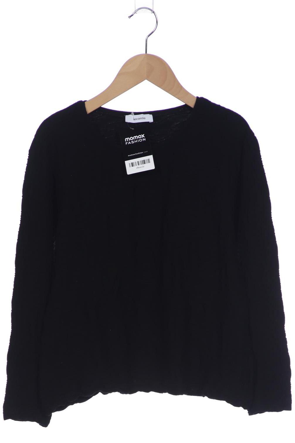 

Lecomte Damen Langarmshirt, schwarz, Gr. 40