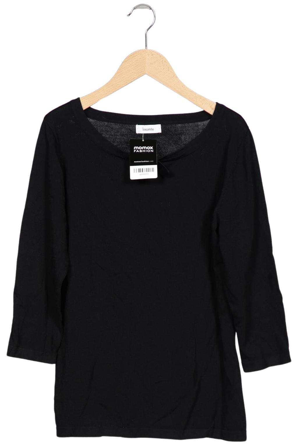 

Lecomte Damen Langarmshirt, schwarz, Gr. 38