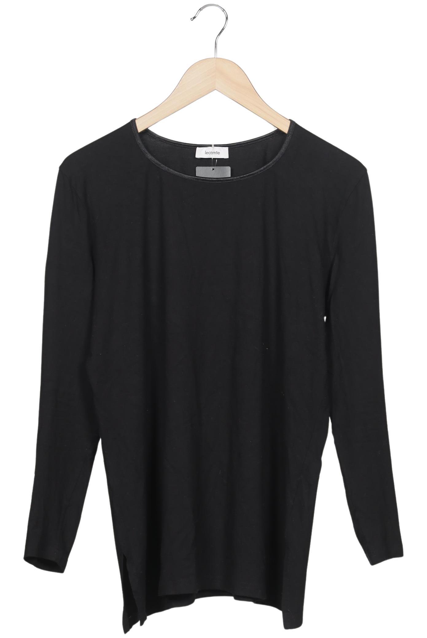 

Lecomte Damen Langarmshirt, schwarz, Gr. 44