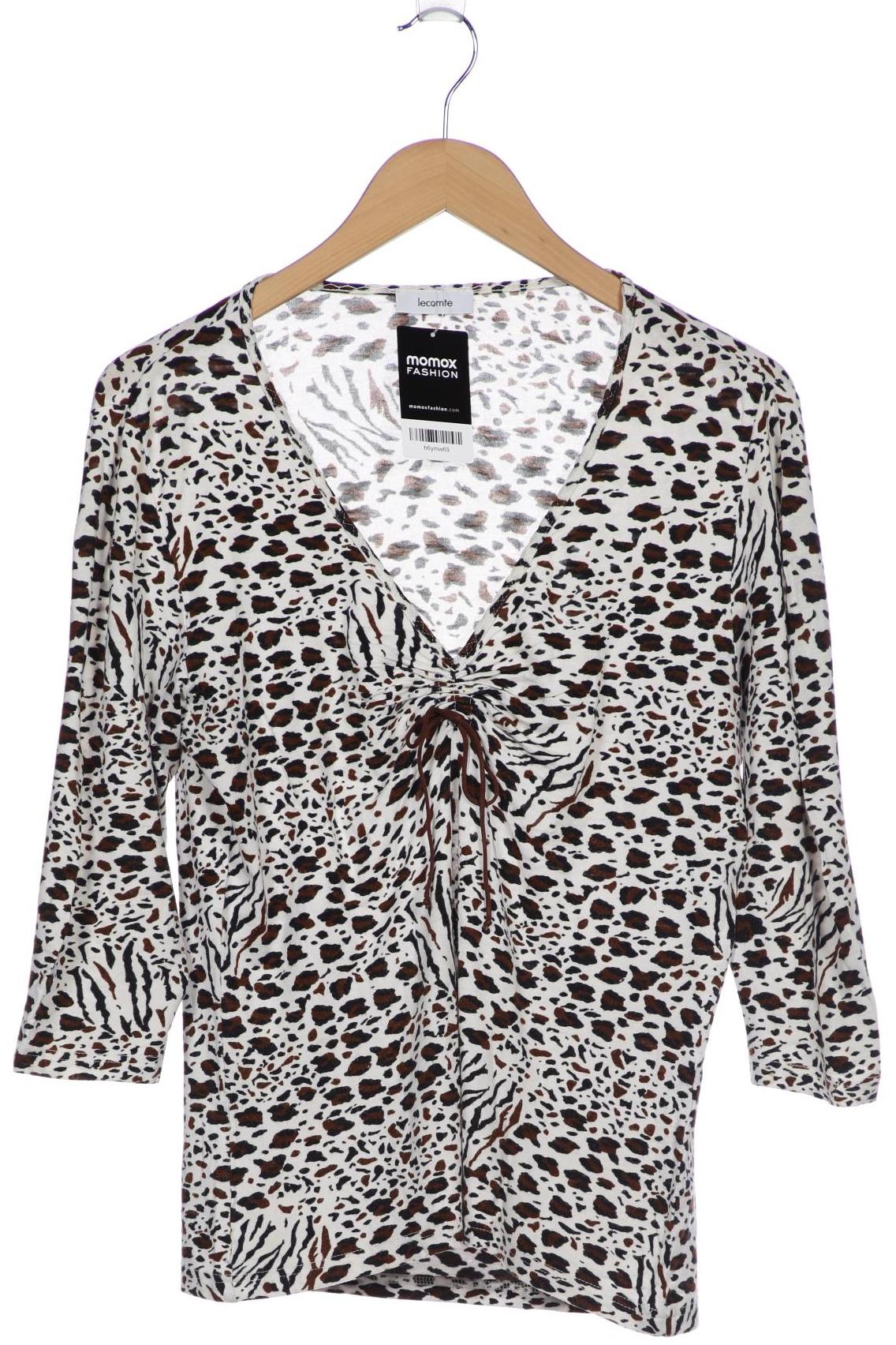 

Lecomte Damen Langarmshirt, weiß, Gr. 40