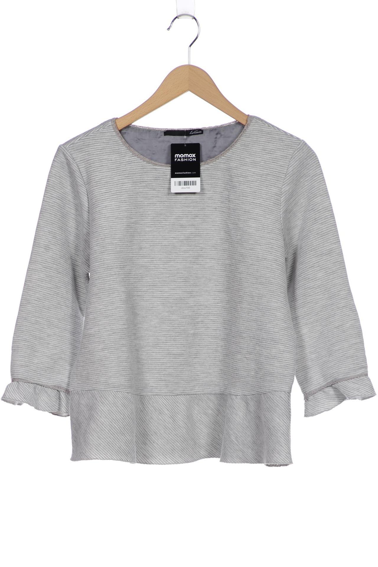 

Lecomte Damen Langarmshirt, grau, Gr. 44