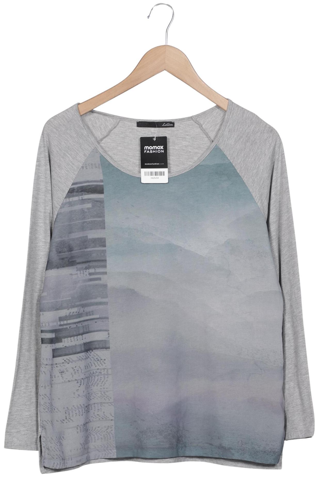 

Lecomte Damen Langarmshirt, grau, Gr. 40
