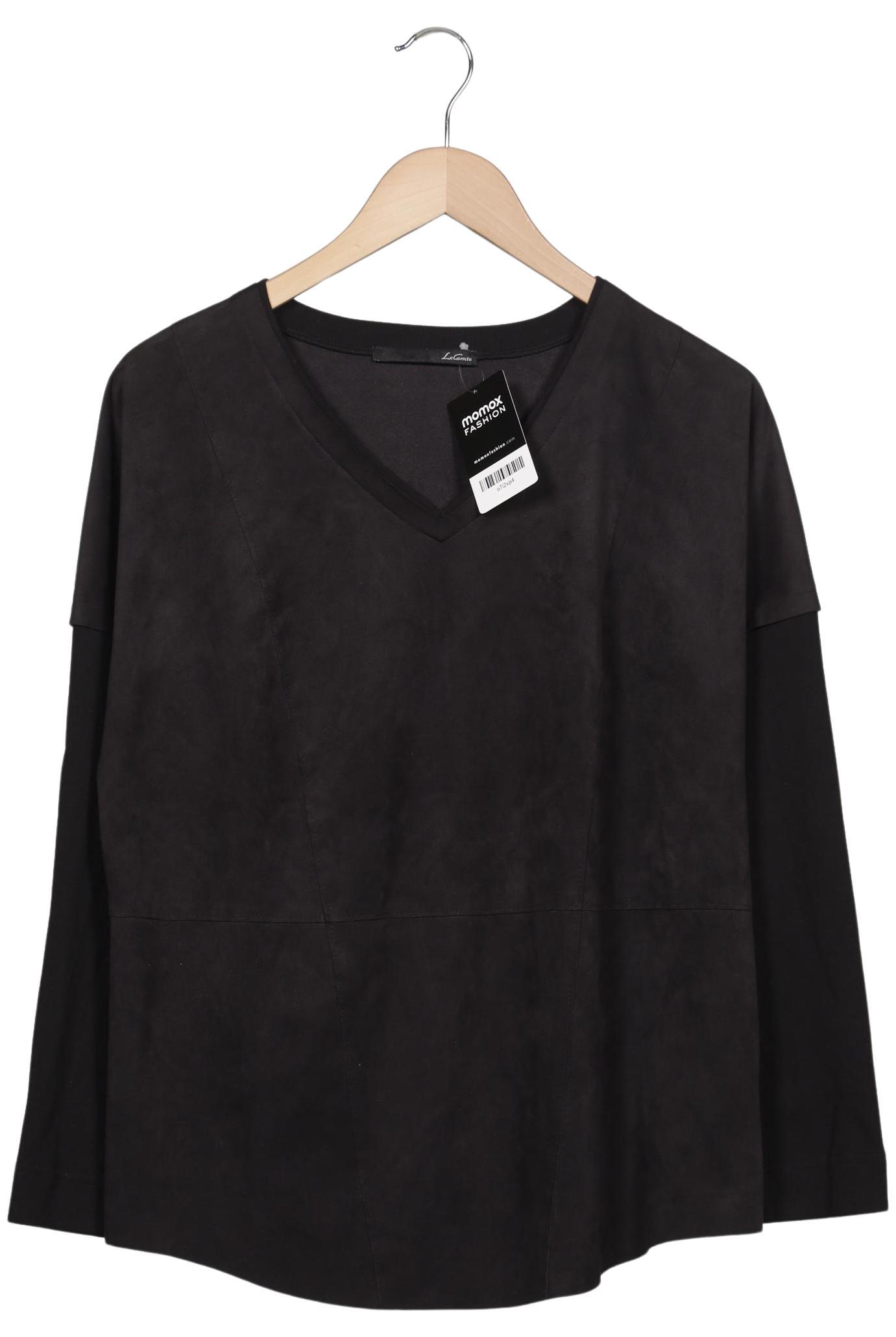 

Lecomte Damen Langarmshirt, schwarz, Gr. 44