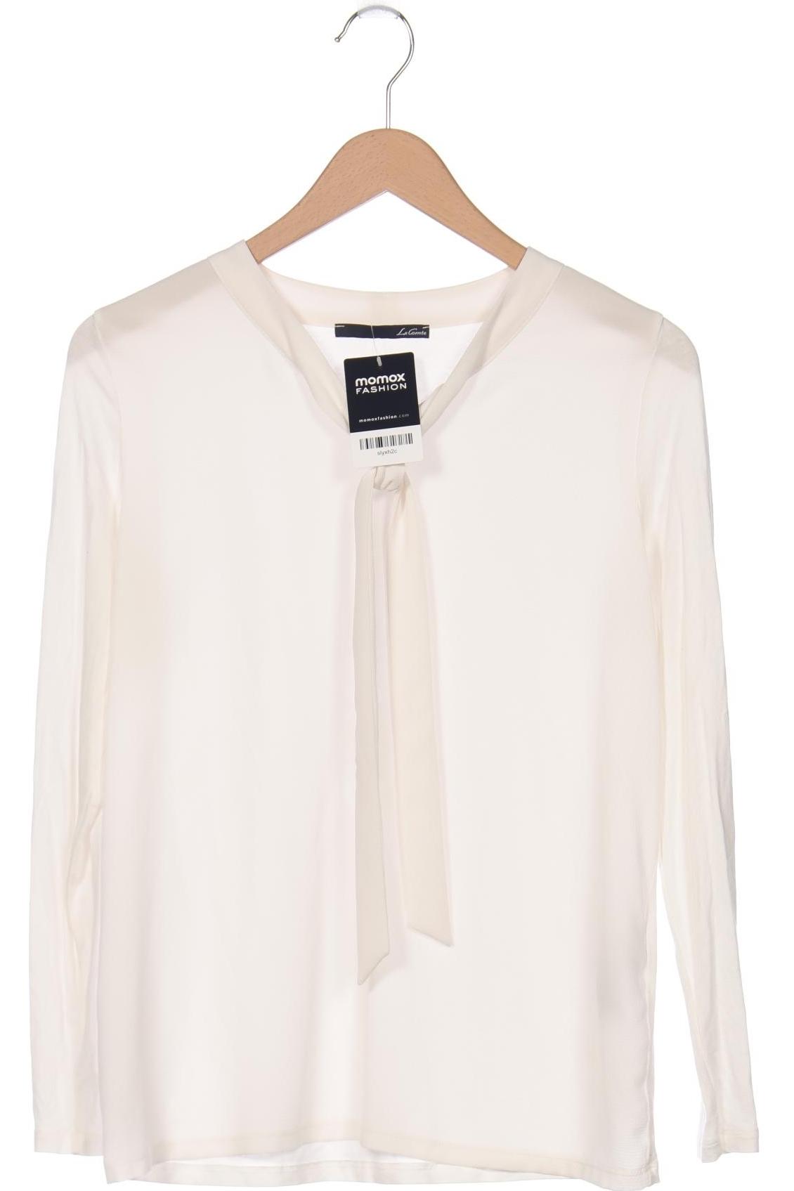 

Lecomte Damen Langarmshirt, weiß, Gr. 36