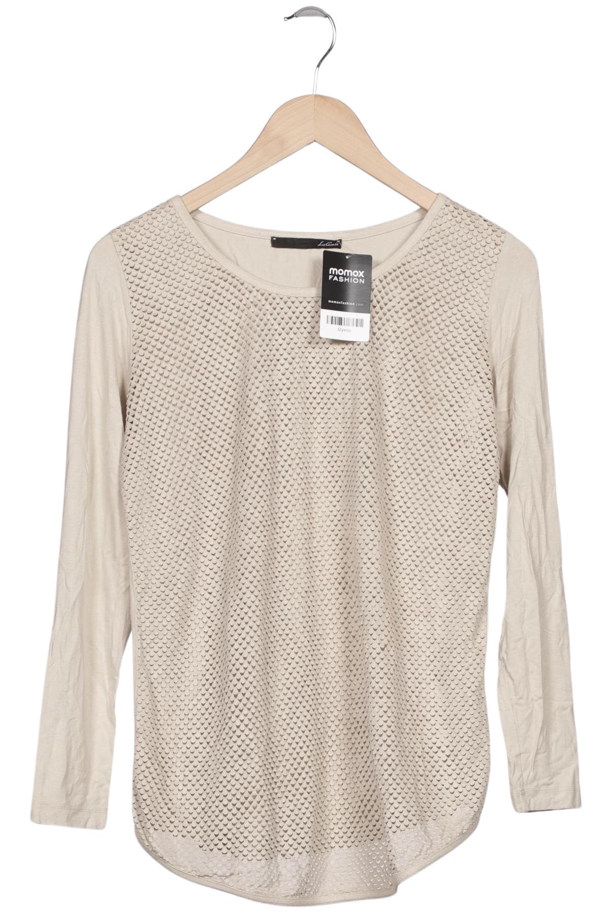 

Lecomte Damen Langarmshirt, beige, Gr. 38