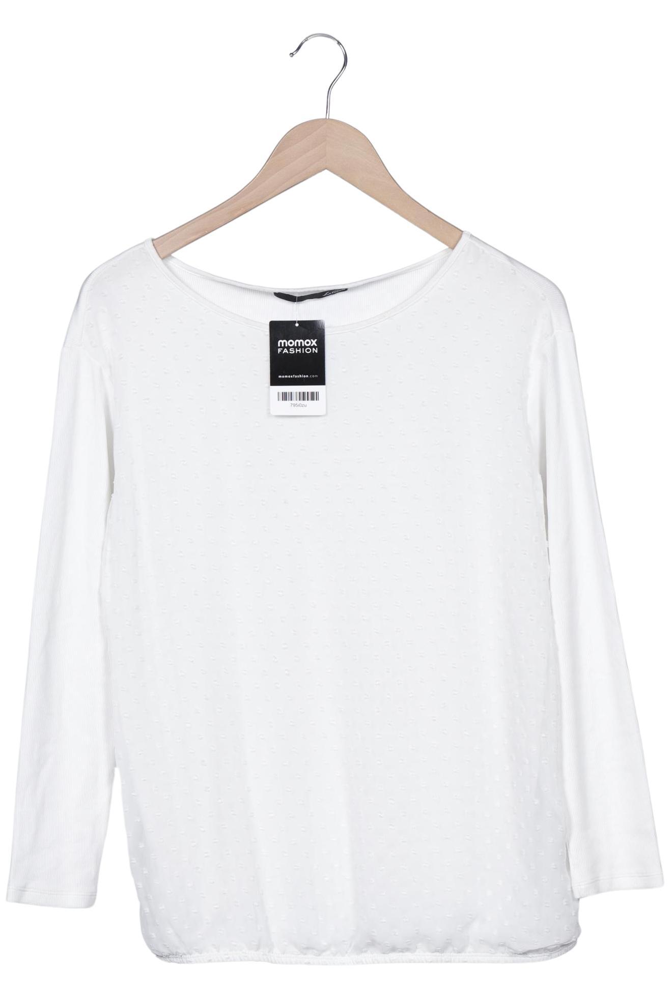 

Lecomte Damen Langarmshirt, weiß, Gr. 40