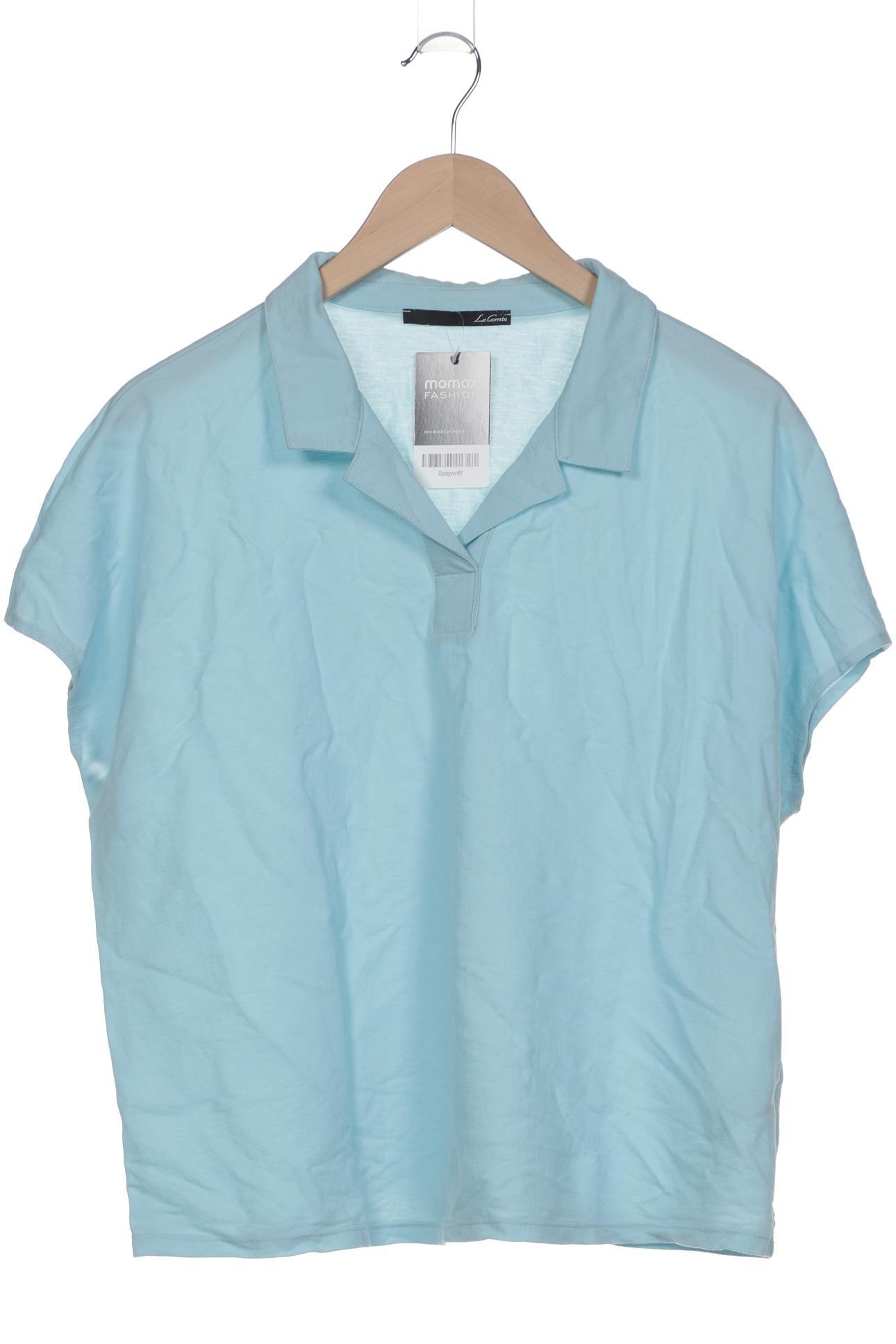 

Lecomte Damen Poloshirt, hellblau, Gr. 44