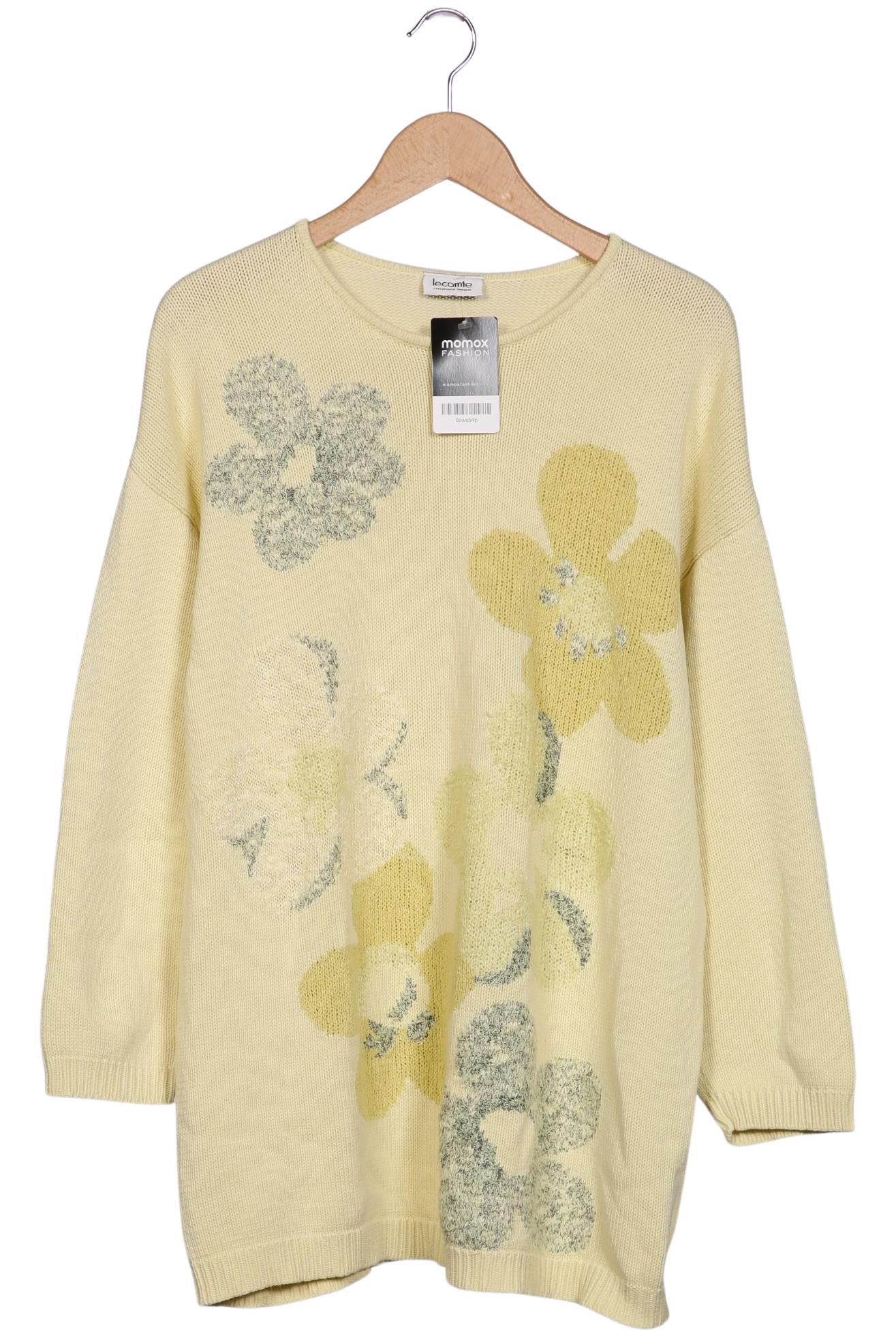 

Lecomte Damen Pullover, gelb, Gr. 44