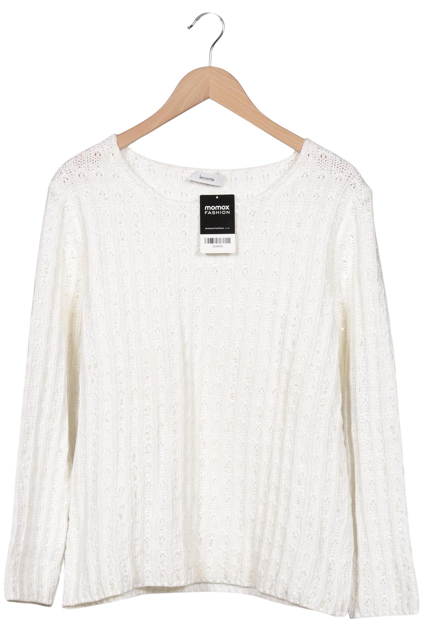 

Lecomte Damen Pullover, cremeweiß, Gr. 42